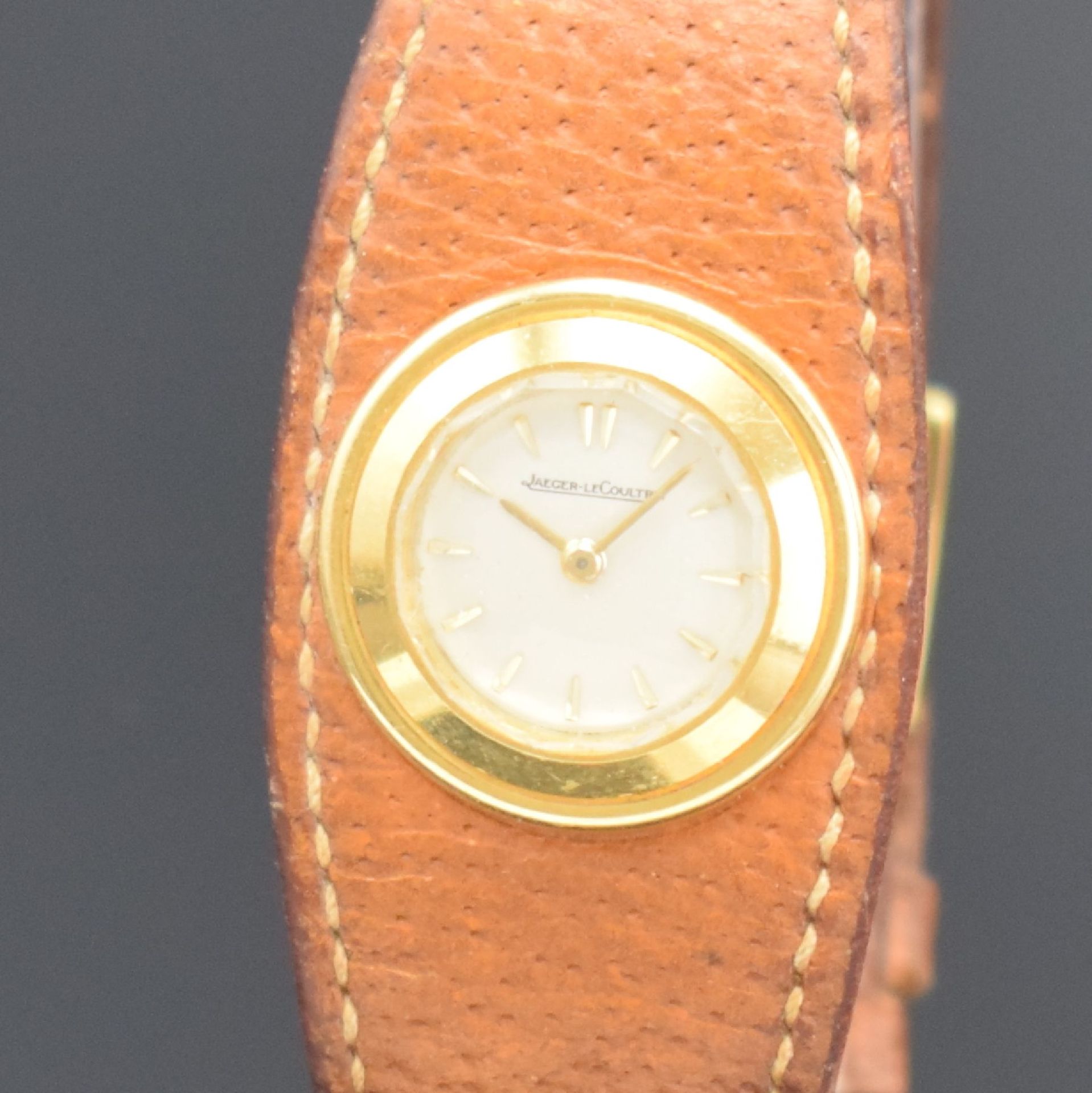 HERMES / Jaeger-LeCoultre seltene Backwinder- Damenuhr in - Bild 2 aus 5