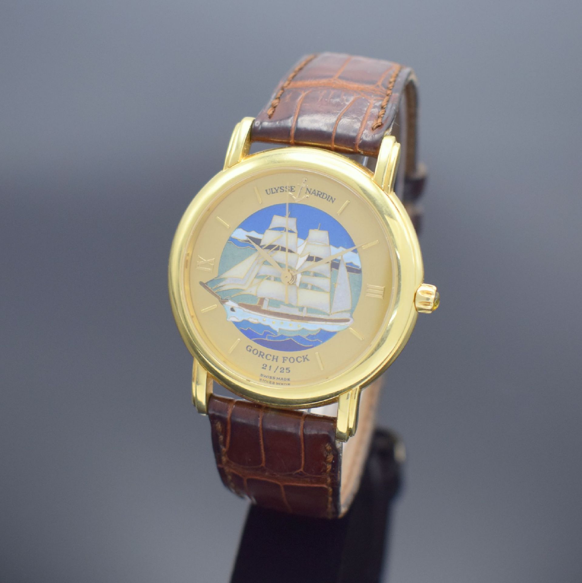 ULYSSE NARDIN San Marco 'Gorch Fock' extrem seltene, auf