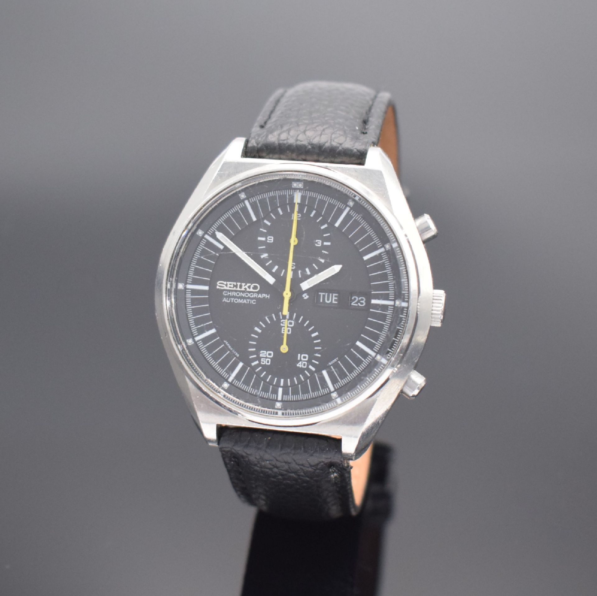 SEIKO Jumbo Herrenarmbanduhr mit Schaltradchronograph in