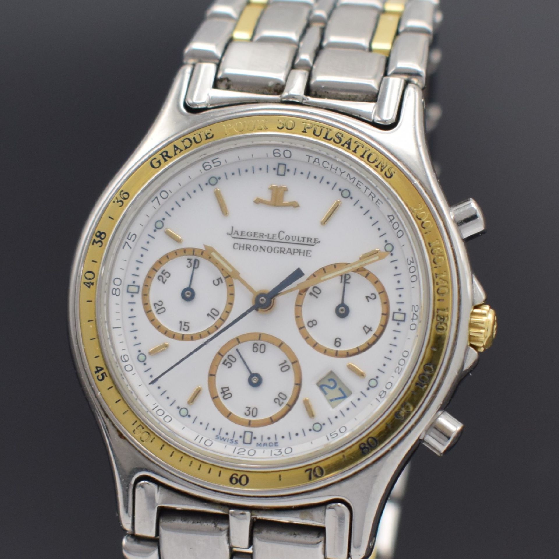 Jaeger-LeCoultre Armbandchronograph Heraion Referenz - Image 2 of 6