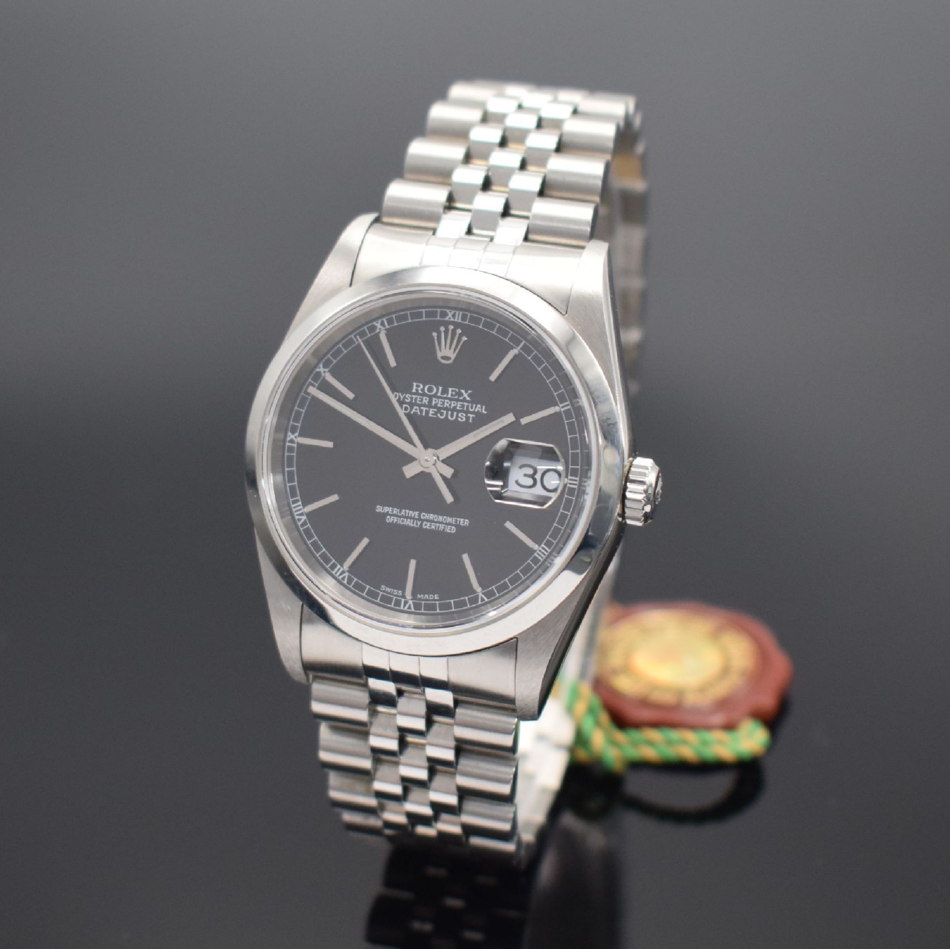 ROLEX Armbanduhr Oyster Perpetual Datejust Referenz 16200,