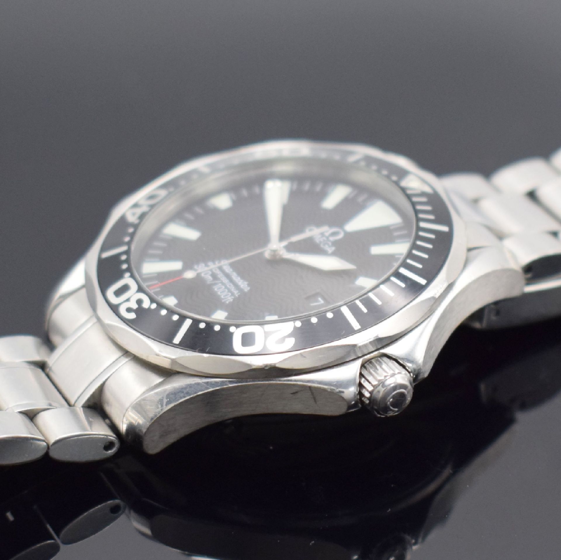 OMEGA Seamaster Herrenarmbanduhr in Stahl Referenz - Image 4 of 6