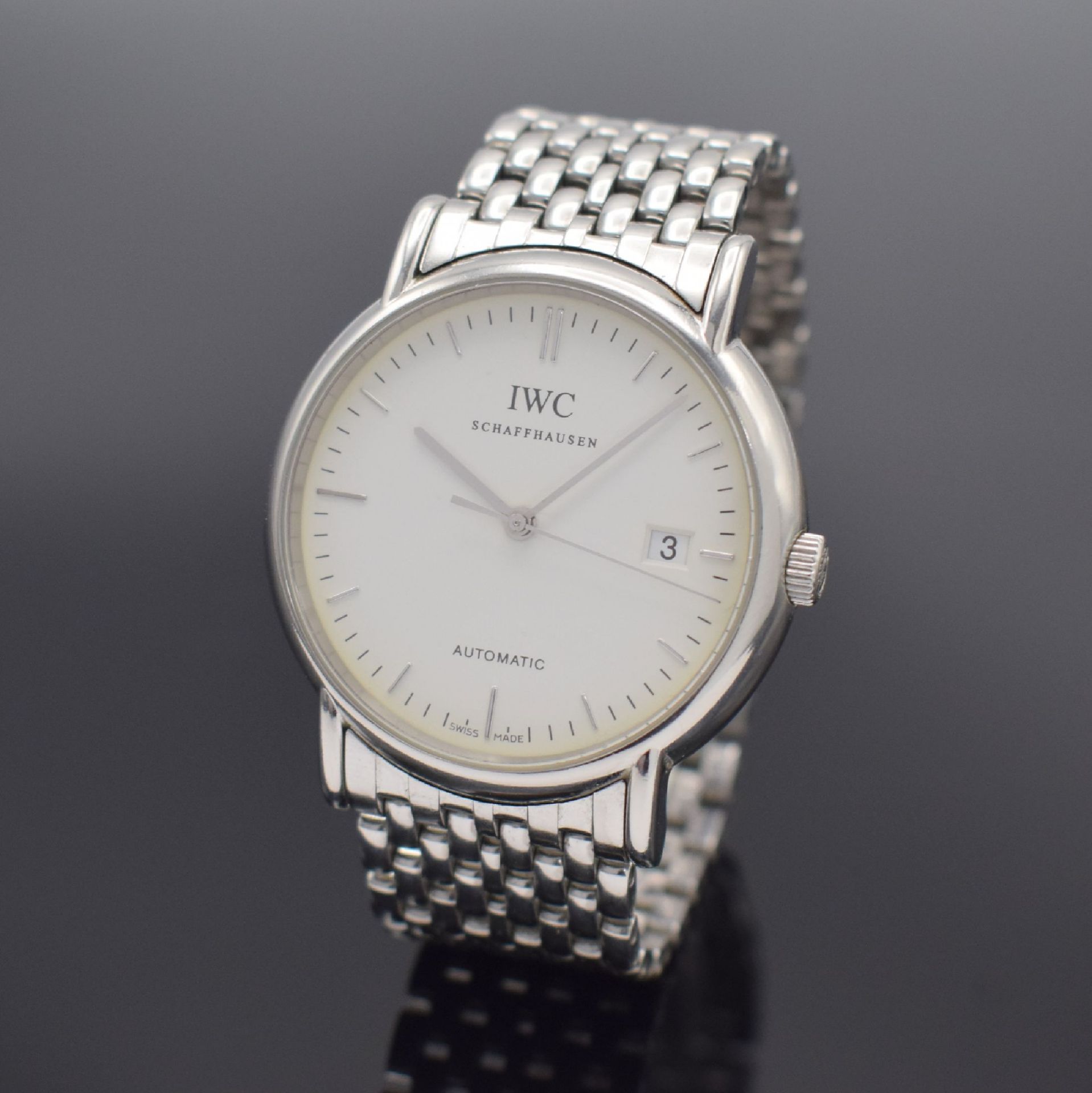 IWC Armbanduhr Portofino in Edelstahl Referenz IW353303,