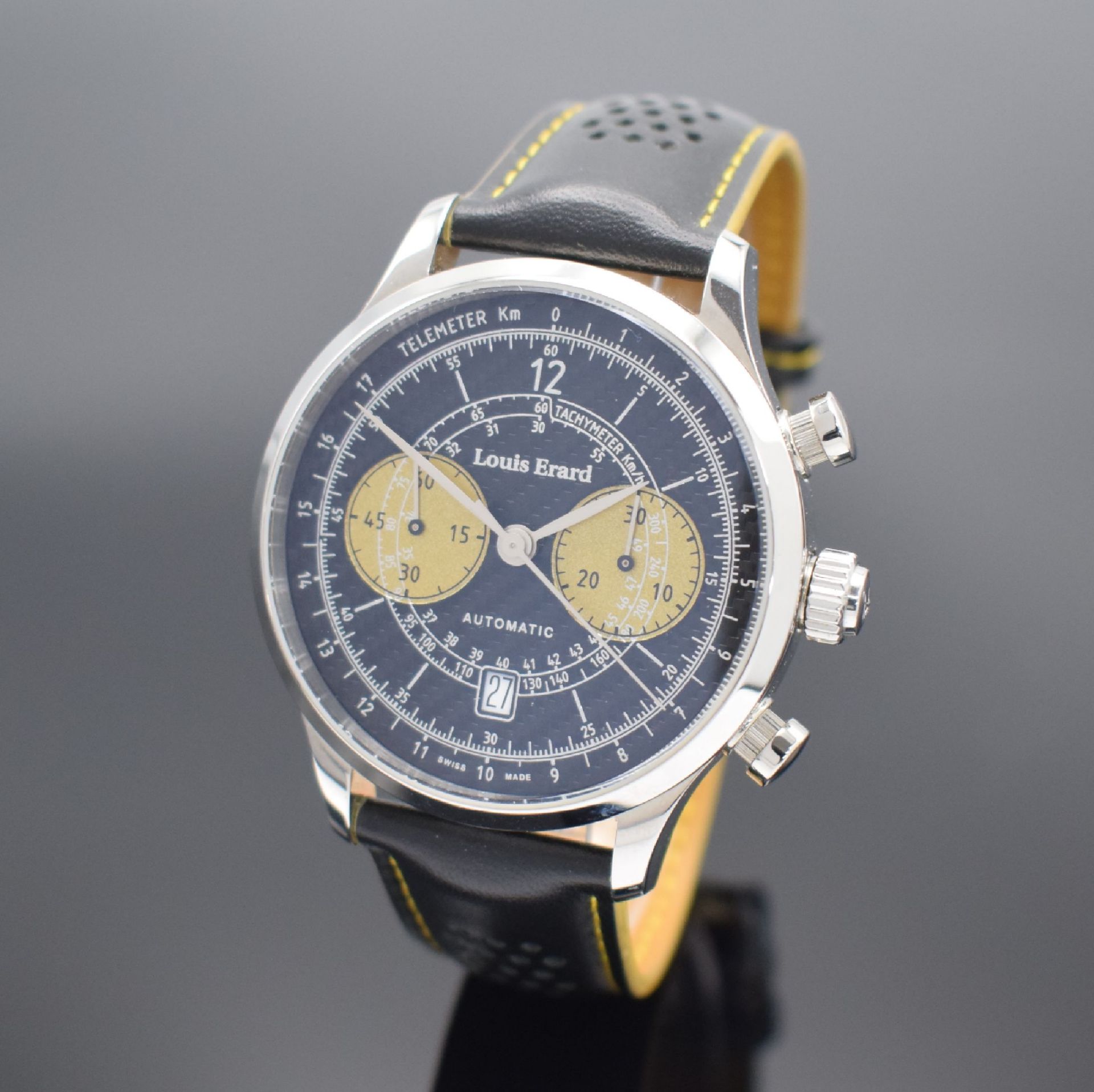 LOUIS ERARD seltener, auf 70 Stück Armbandchronograph