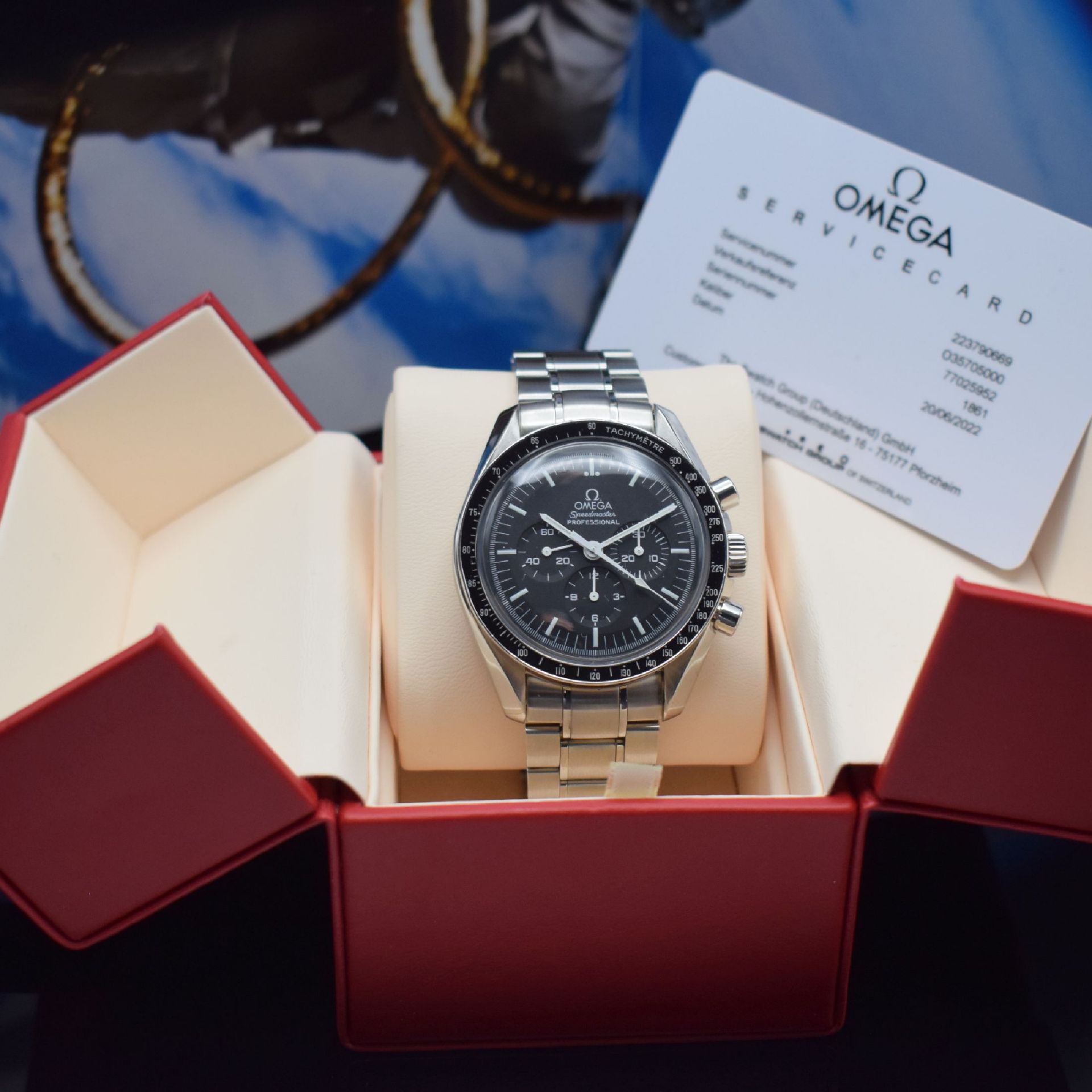 OMEGA Speedmaster Professional Moonwatch Referenz - Image 8 of 10