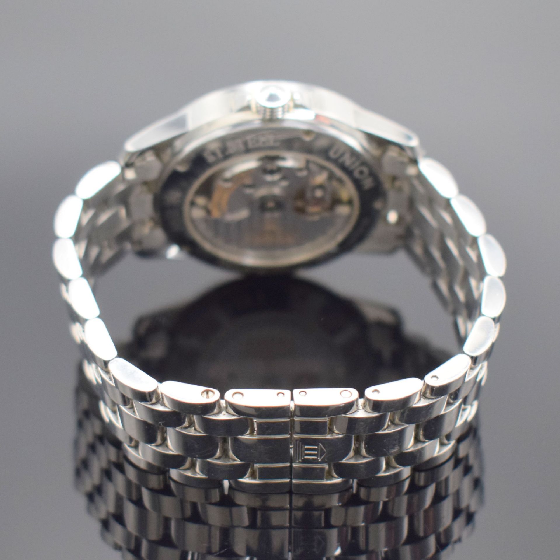 UNION Glashütte/SA. Herrenarmbanduhr mit - Image 3 of 7