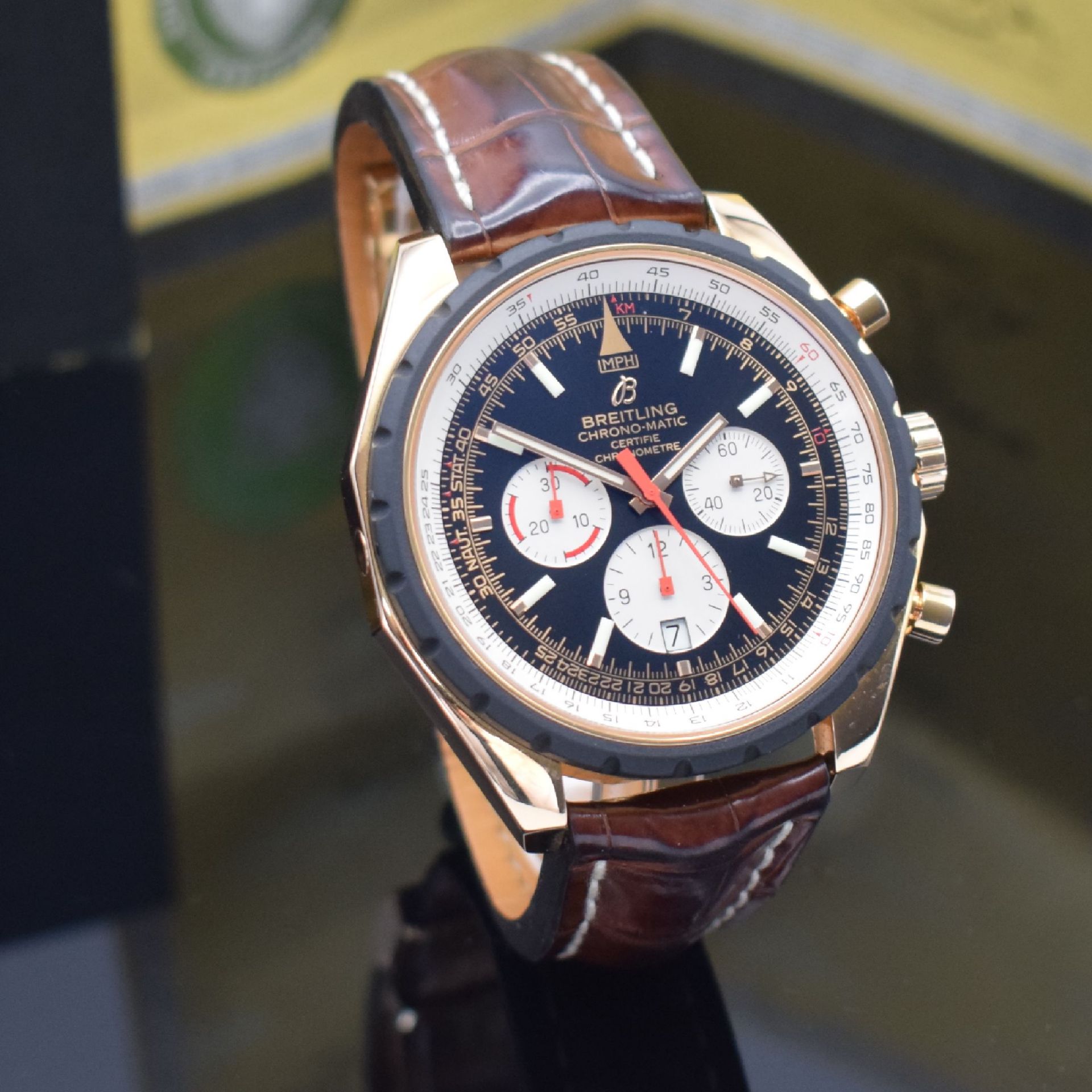 BREITLING auf 500 Stück limitierter Armbandchronograph - Image 7 of 10