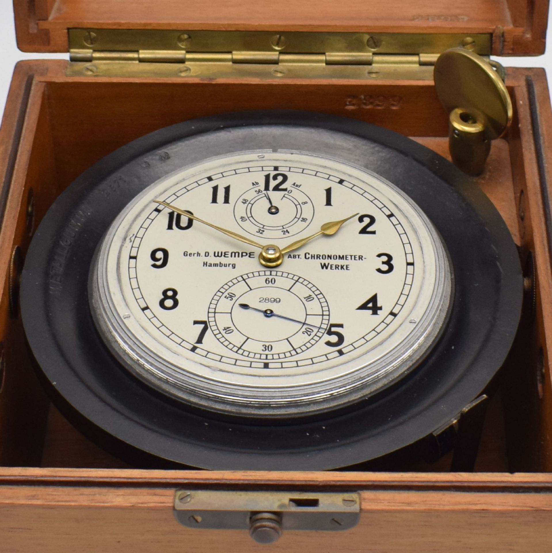 GERHARD D. WEMPE Abt. Chronometerwerke seltenes - Bild 5 aus 11