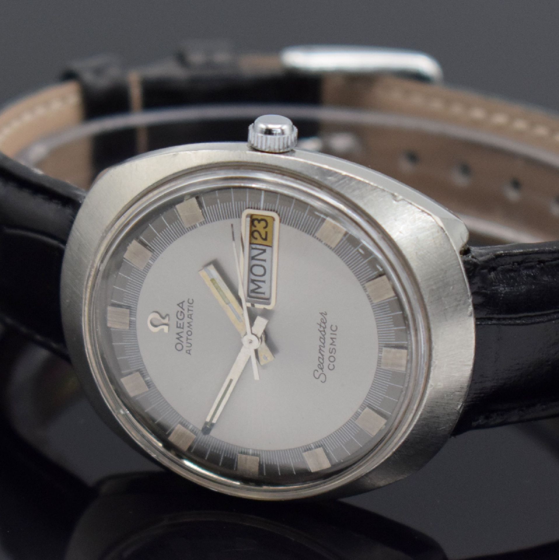 OMEGA Seamaster Cosmic Herrenarmbanduhr,  Schweiz um 1969, - Bild 3 aus 10