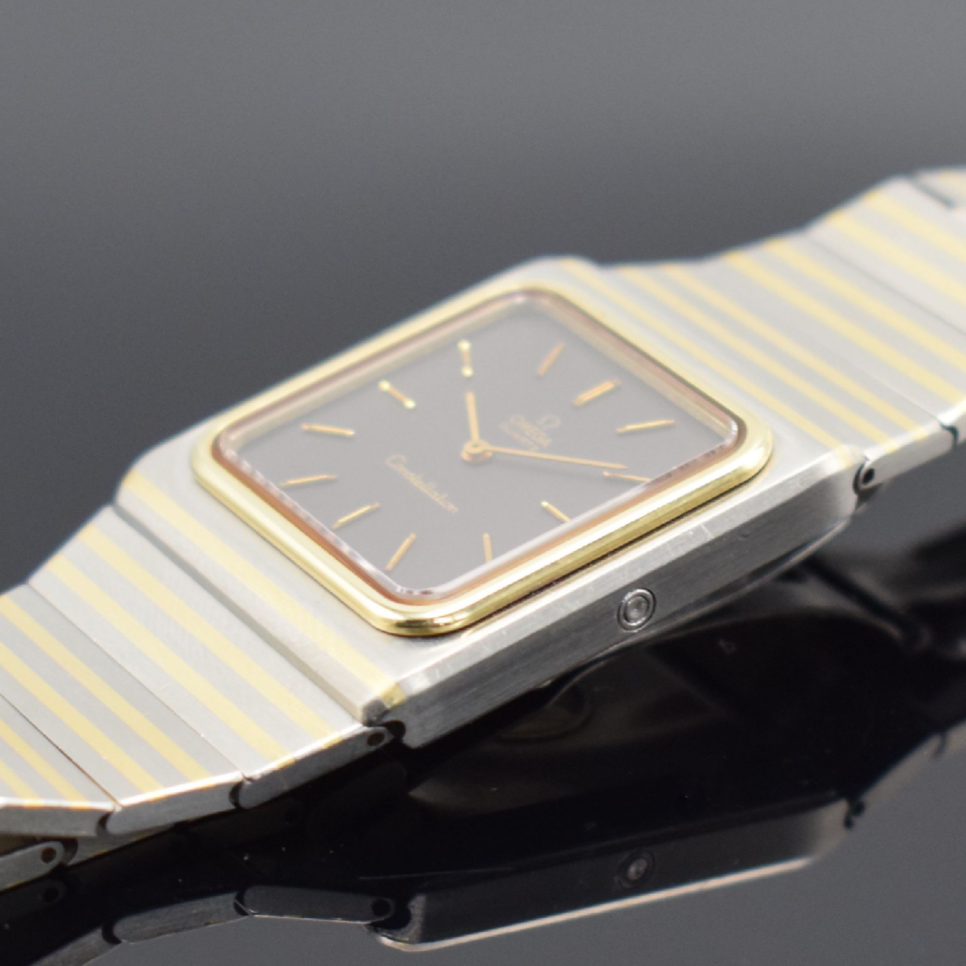 OMEGA Constellation elegante Herrenarmbanduhr in - Image 4 of 5