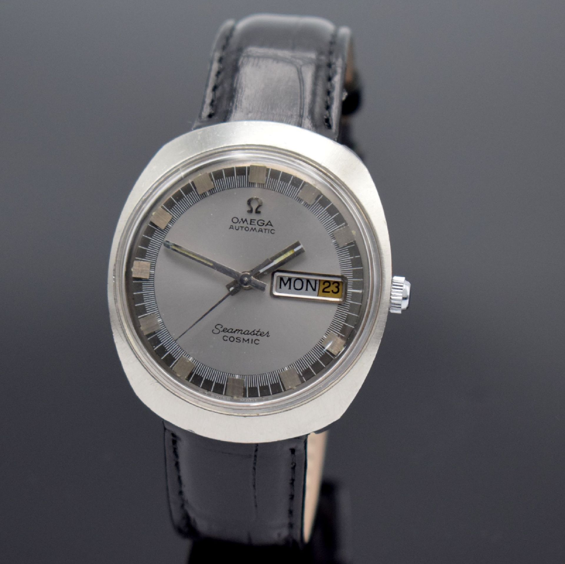 OMEGA Seamaster Cosmic Herrenarmbanduhr,  Schweiz um 1969,