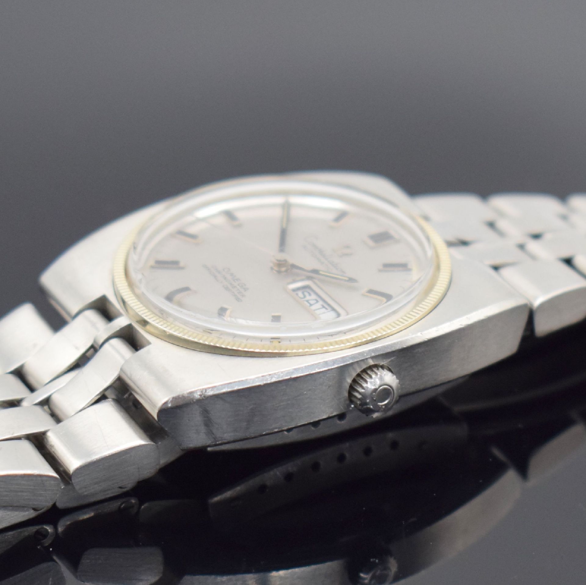 OMEGA Constellation Chronometer Herrenarmbanduhr in Stahl, - Image 4 of 8