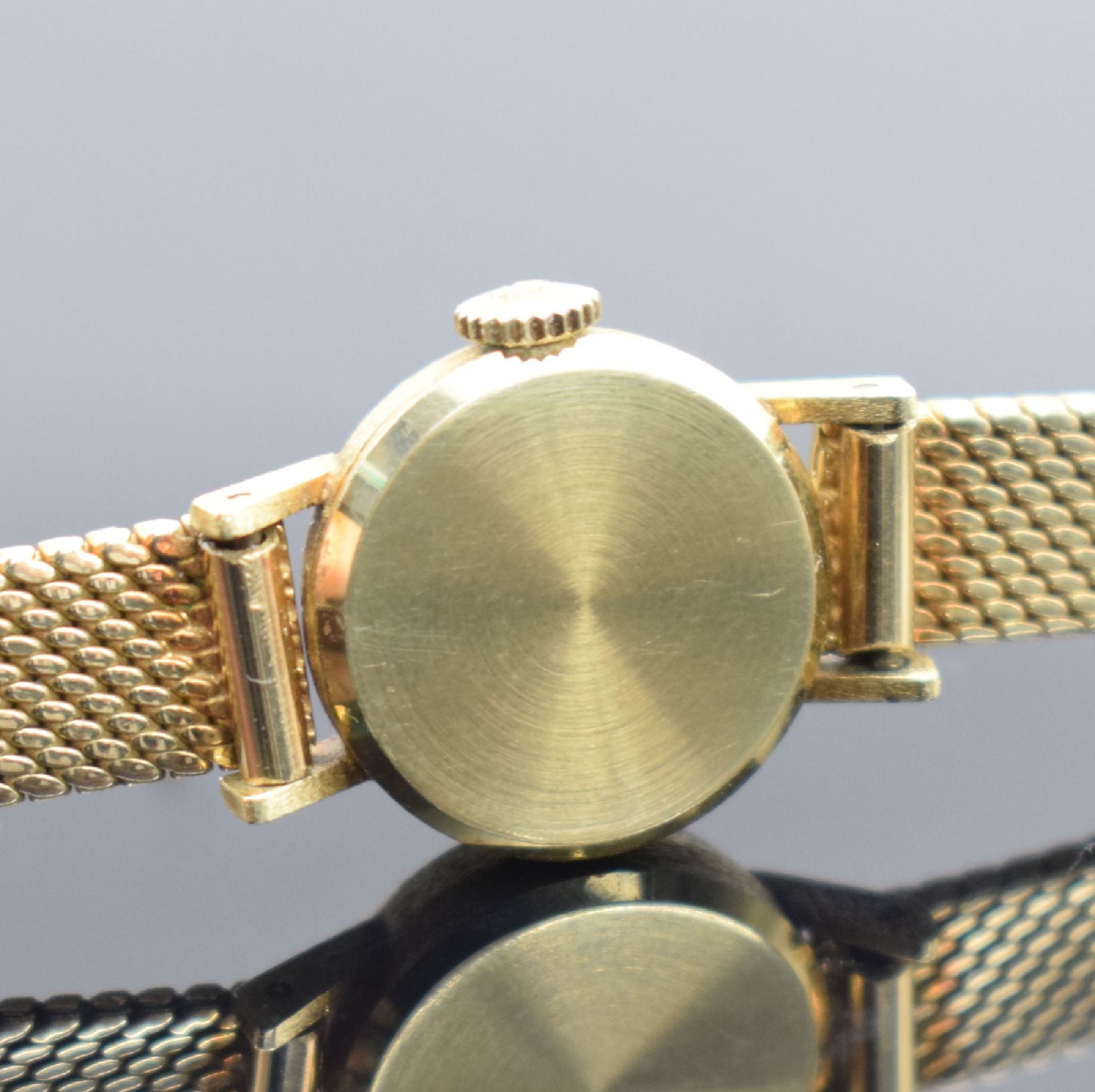TISSOT Damenarmbanduhr in GG 585/000, Handaufzug, Schweiz - Image 5 of 5