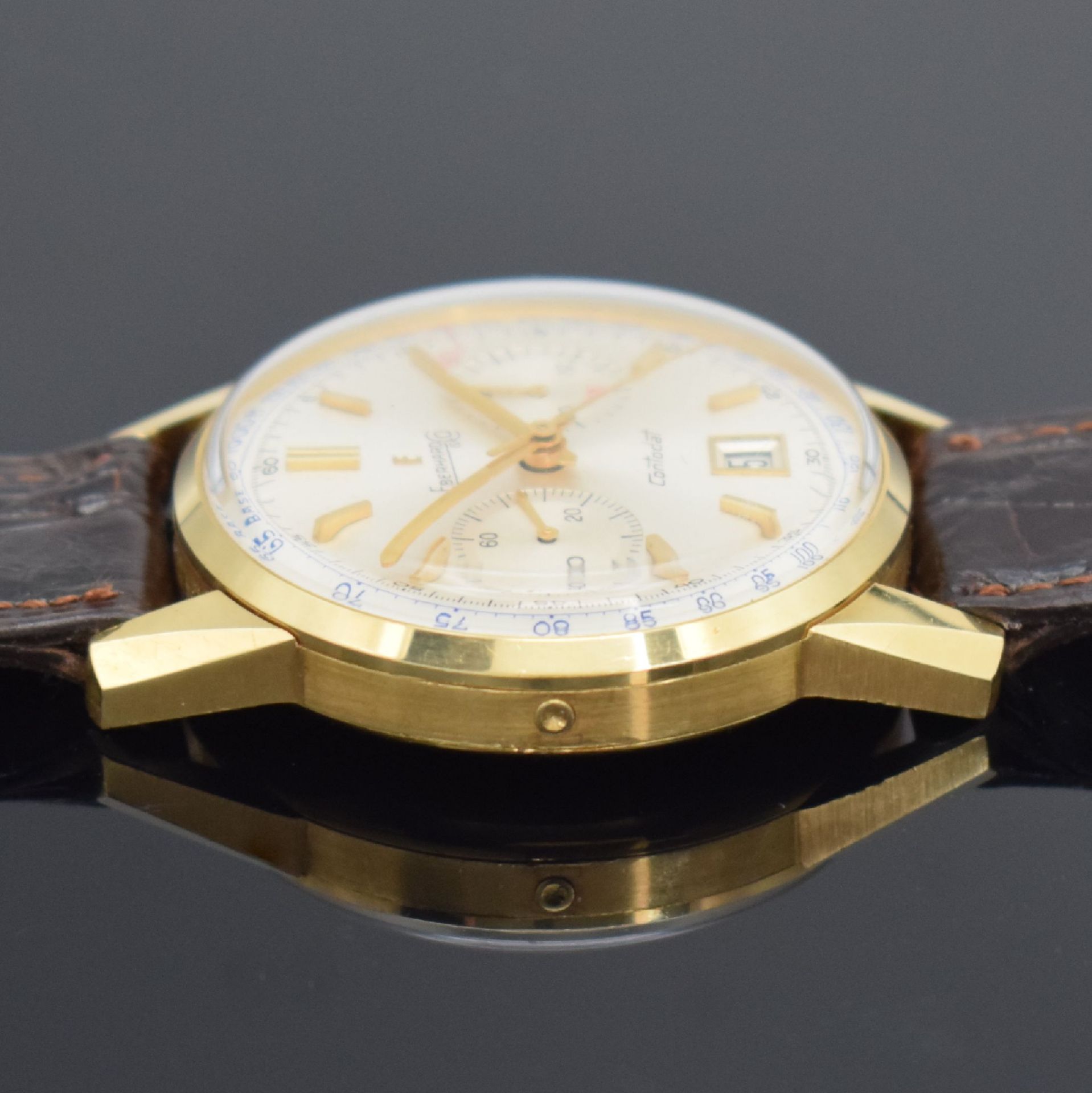 EBERHARD & CO. Contodat Armbandchronograph mitSchaltrad in - Bild 8 aus 11