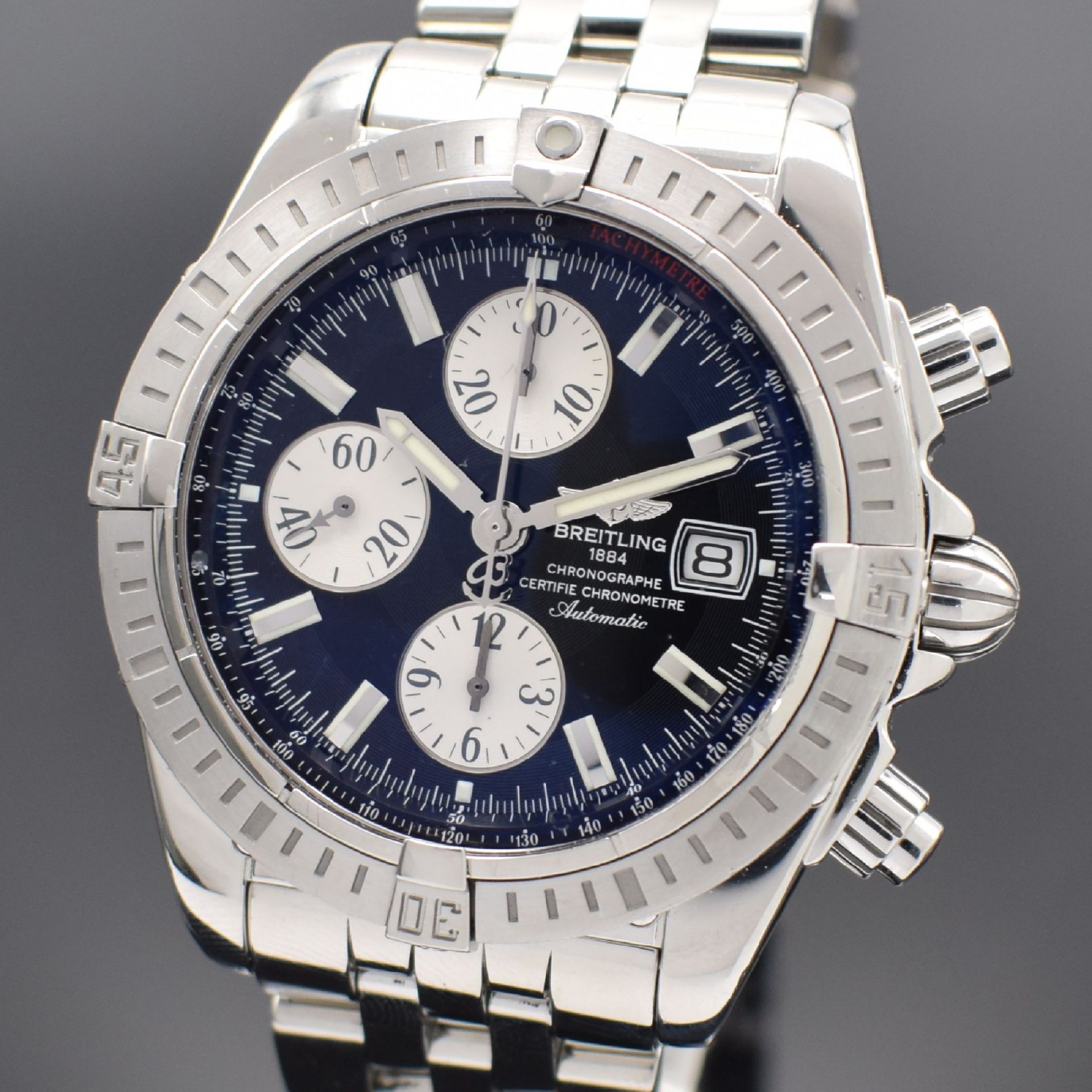 BREITLING Chronometer Chronomat Evolution Herrenarmbanduhr - Image 2 of 6