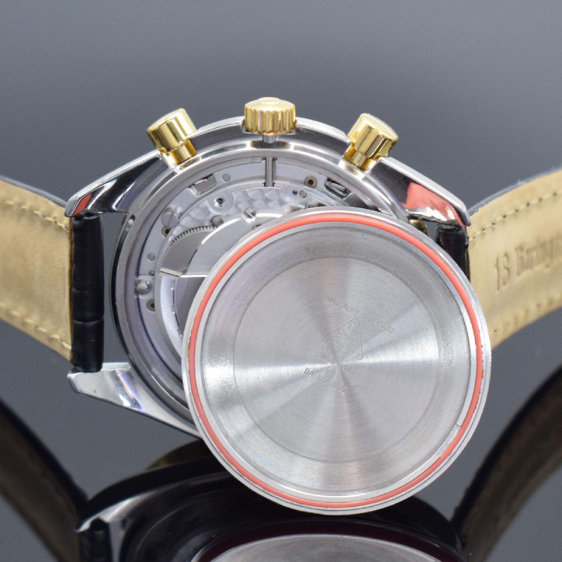 OMEGA Speedmaster Herrenchronograph in Stahl/Gold Referenz - Image 7 of 8