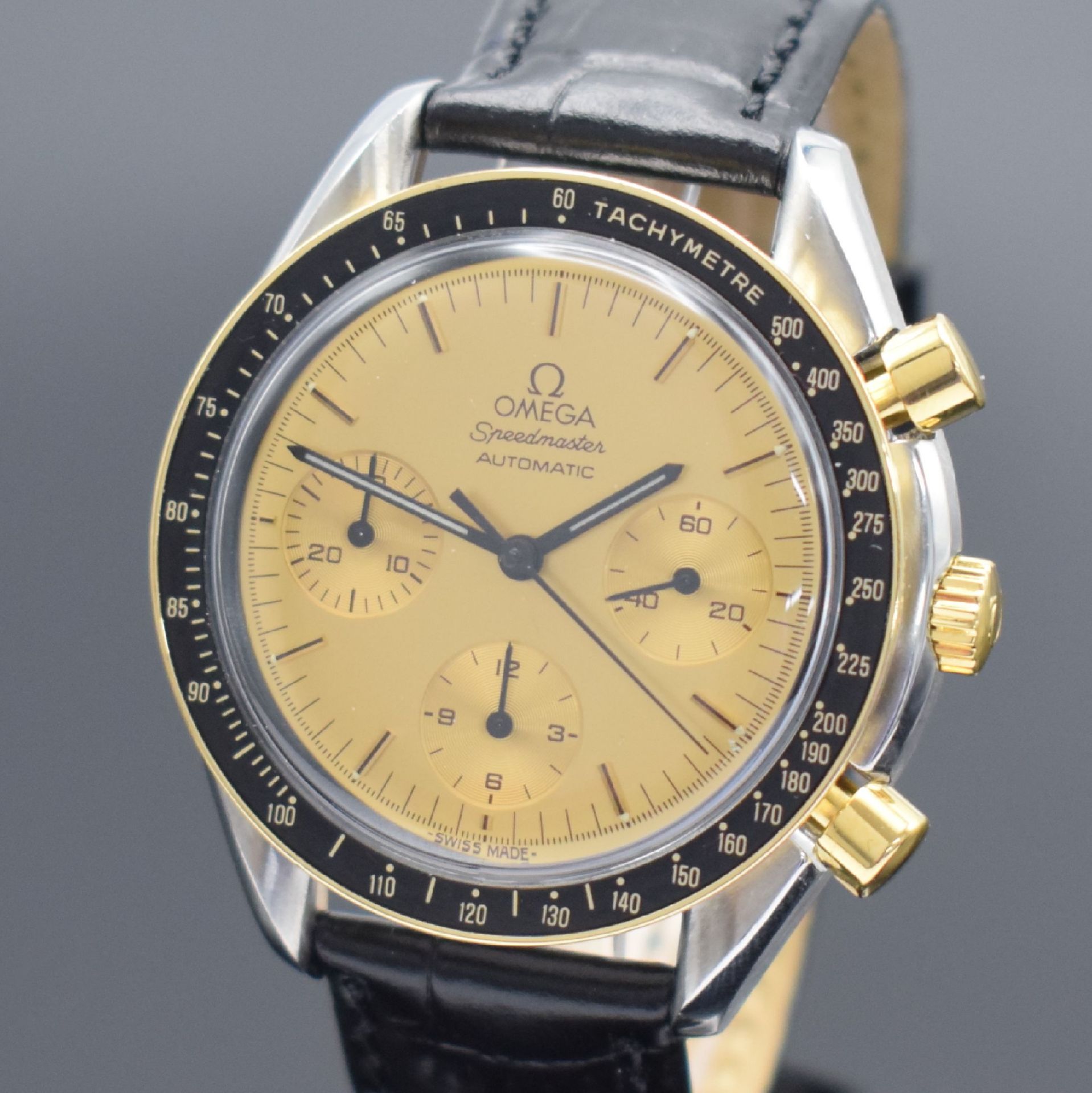 OMEGA Speedmaster Herrenchronograph in Stahl/Gold Referenz - Image 2 of 8