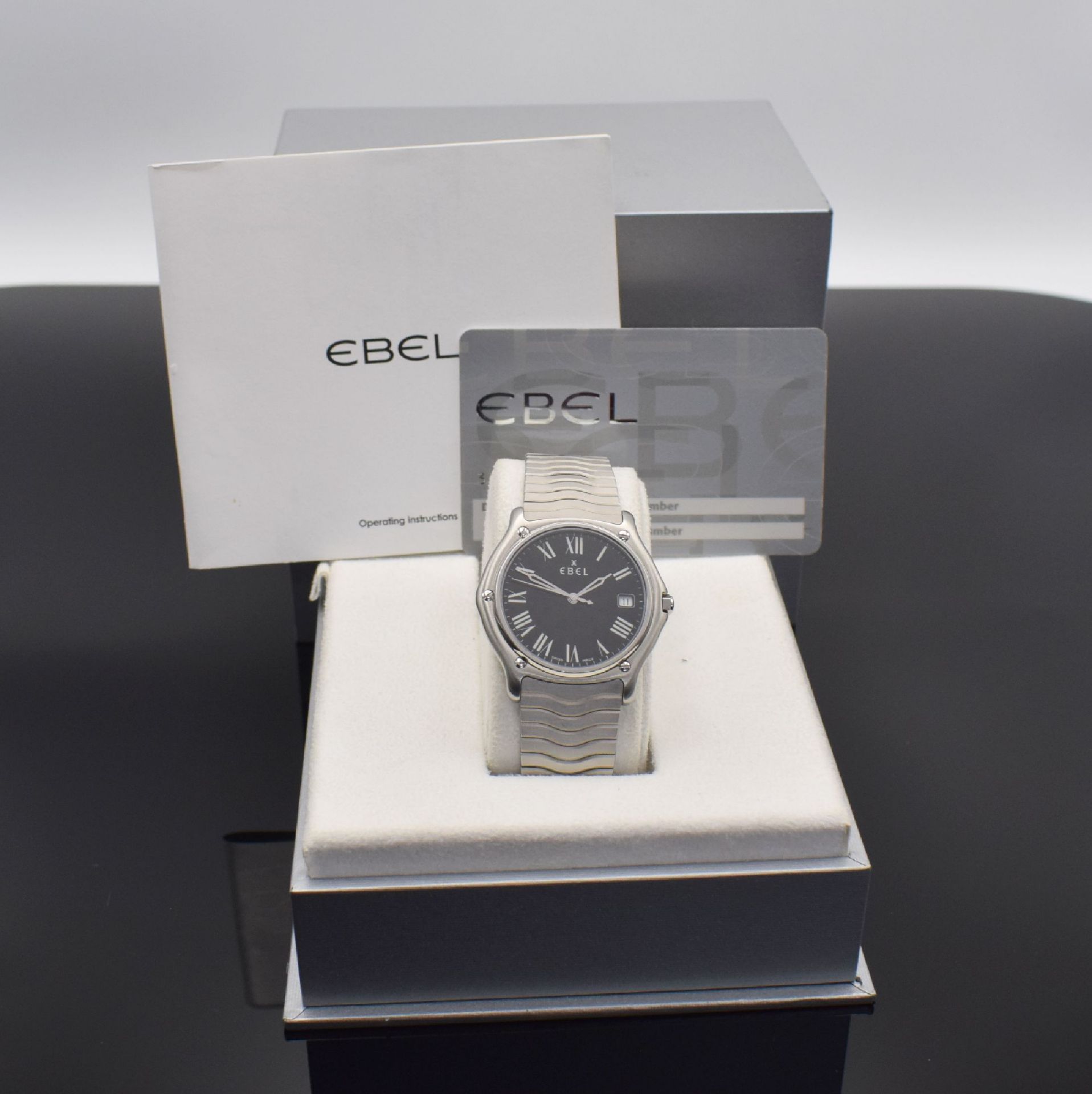 EBEL nahezu neuwertige Herrenarmbanduhr Sport Classic XL - Bild 6 aus 6