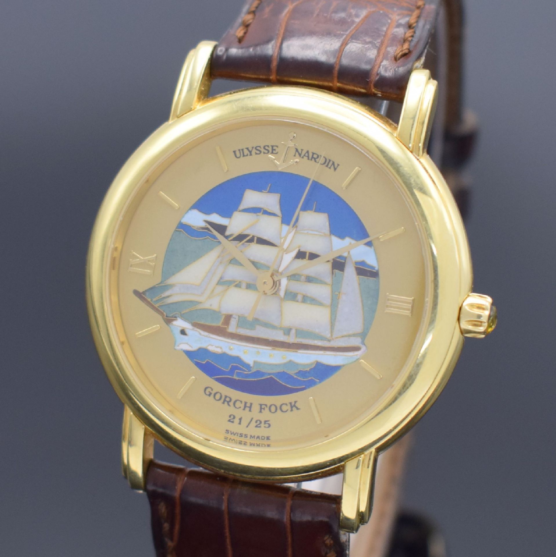 ULYSSE NARDIN San Marco 'Gorch Fock' extrem seltene, auf - Bild 2 aus 6