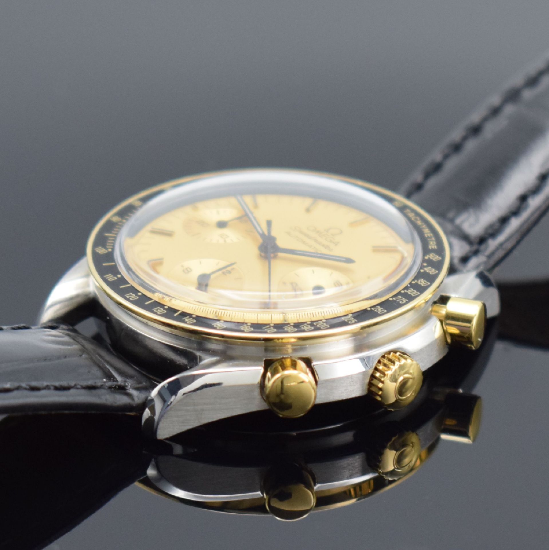 OMEGA Speedmaster Herrenchronograph in Stahl/Gold Referenz - Image 3 of 8