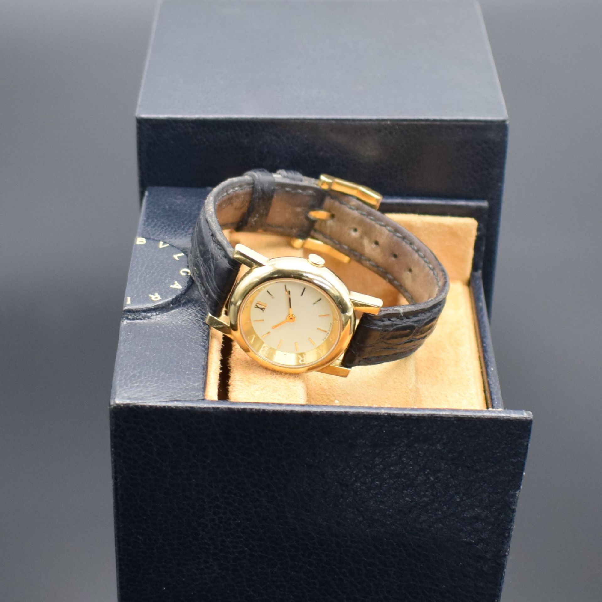 BULGARI Damenarmbanduhr Linie Amphietheater in GG 750/000 - Bild 6 aus 6