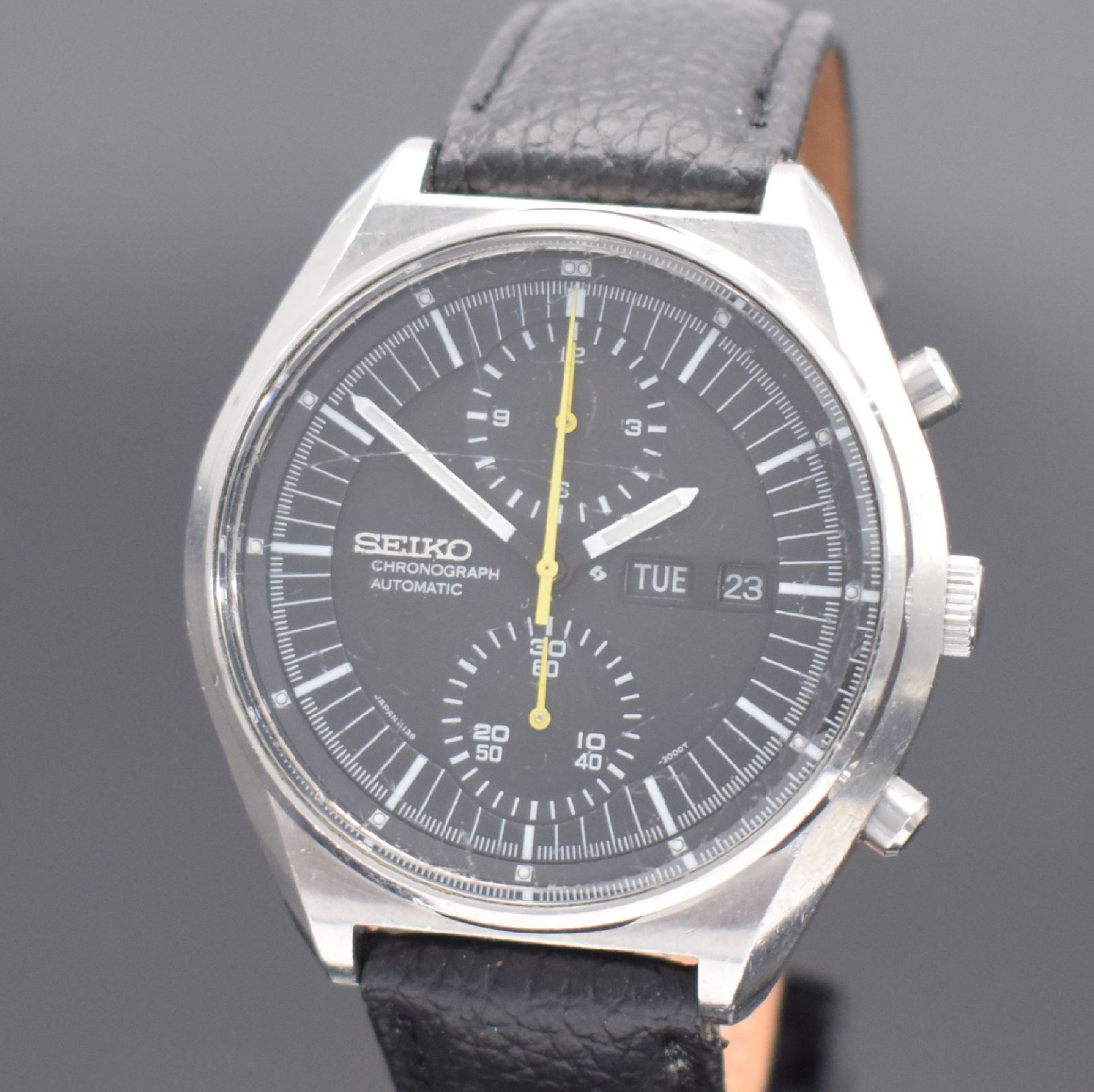 SEIKO Jumbo Herrenarmbanduhr mit Schaltradchronograph in - Image 2 of 5