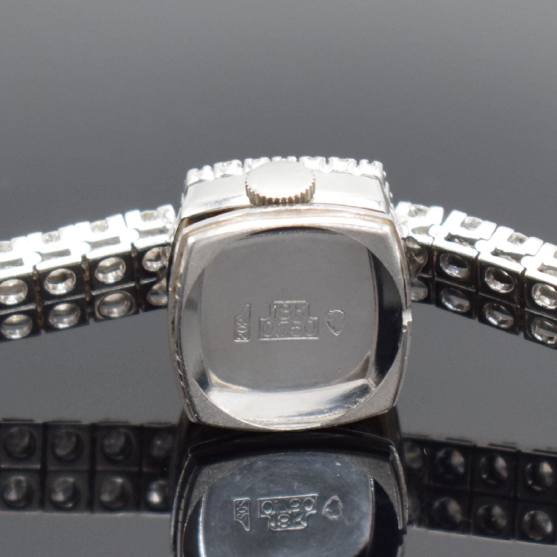 BUCHERER feine, mit ca. 10 ct Brillanten besetzte - Image 10 of 10