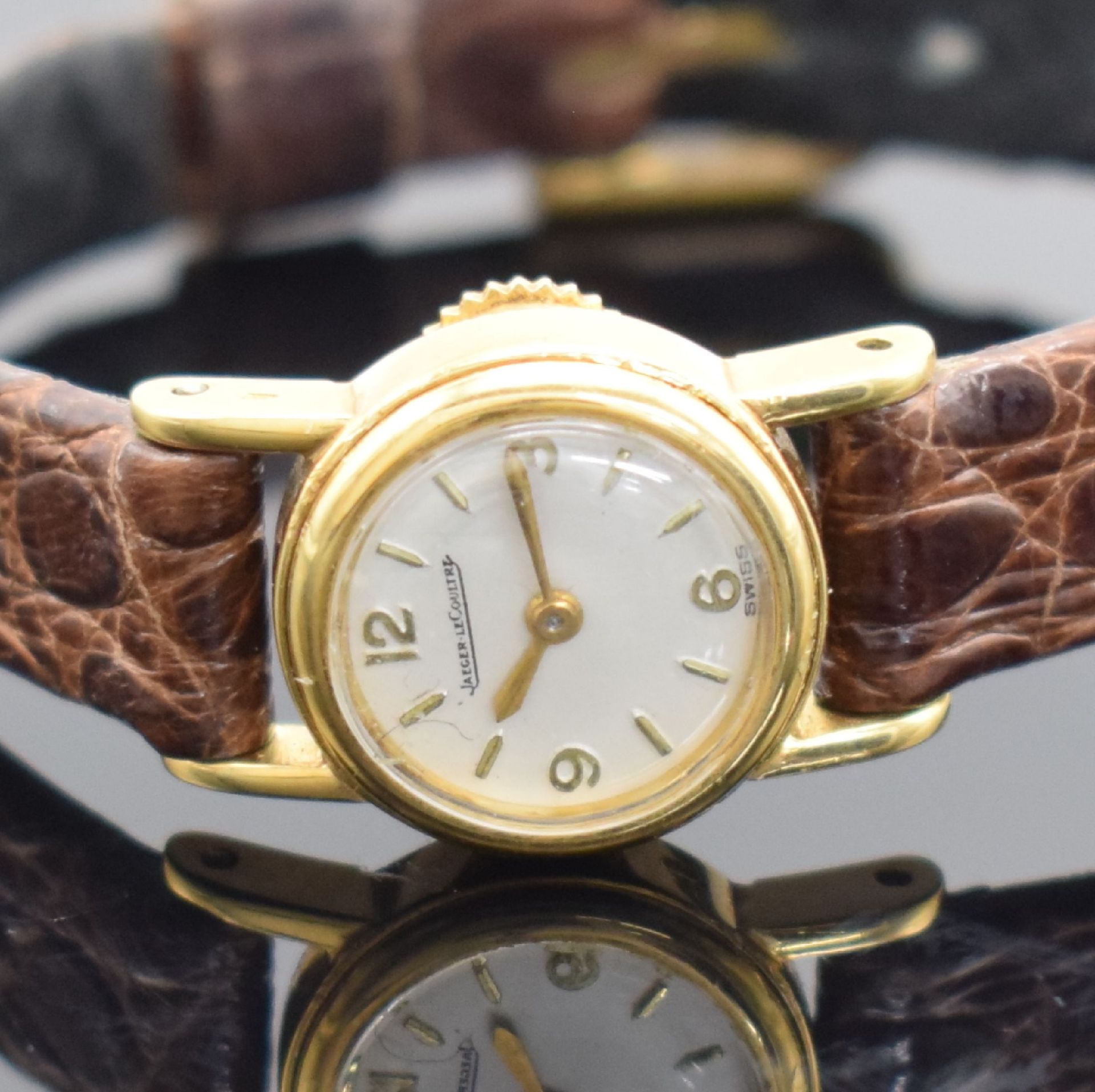 LONGINES & Jaeger-LeCoultre 3 Armbanduhren in GG & RG - Bild 10 aus 12