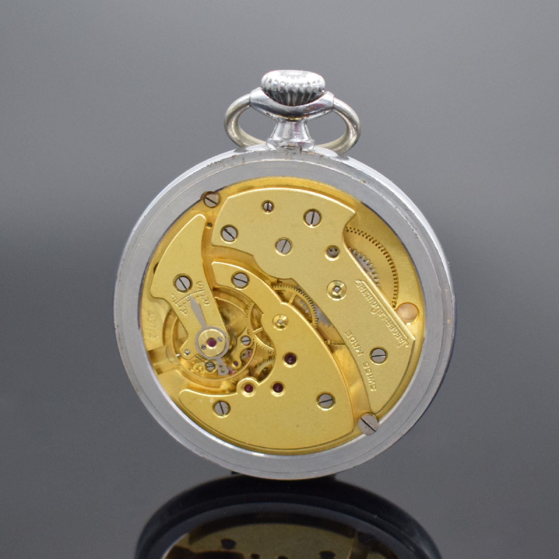 Jaeger-LeCoultre offene Herrentaschenuhr, Schweiz um - Image 4 of 5