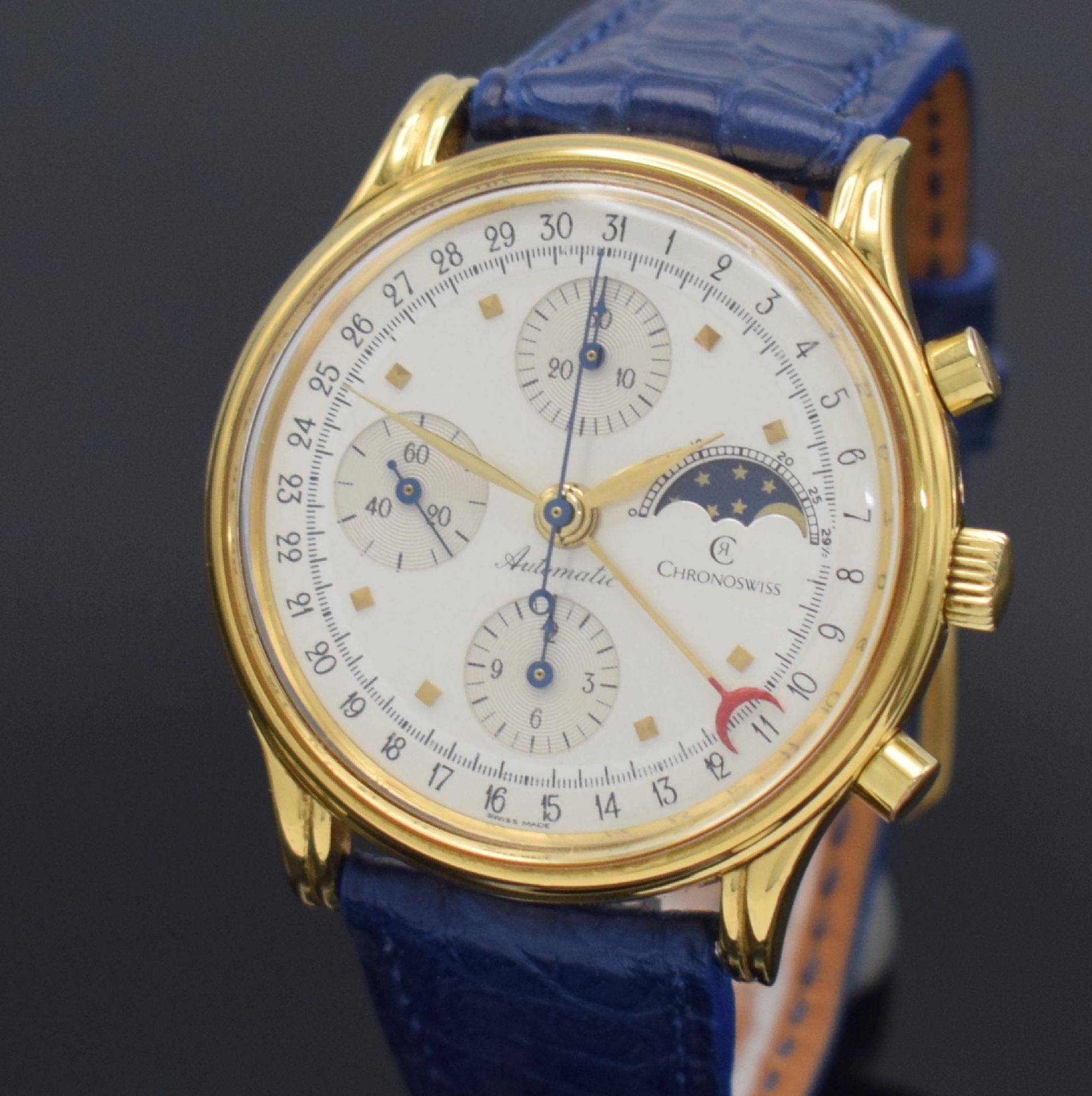 CHRONOSWISS Armbandchronograph mit Mondphase Referenz - Image 4 of 6