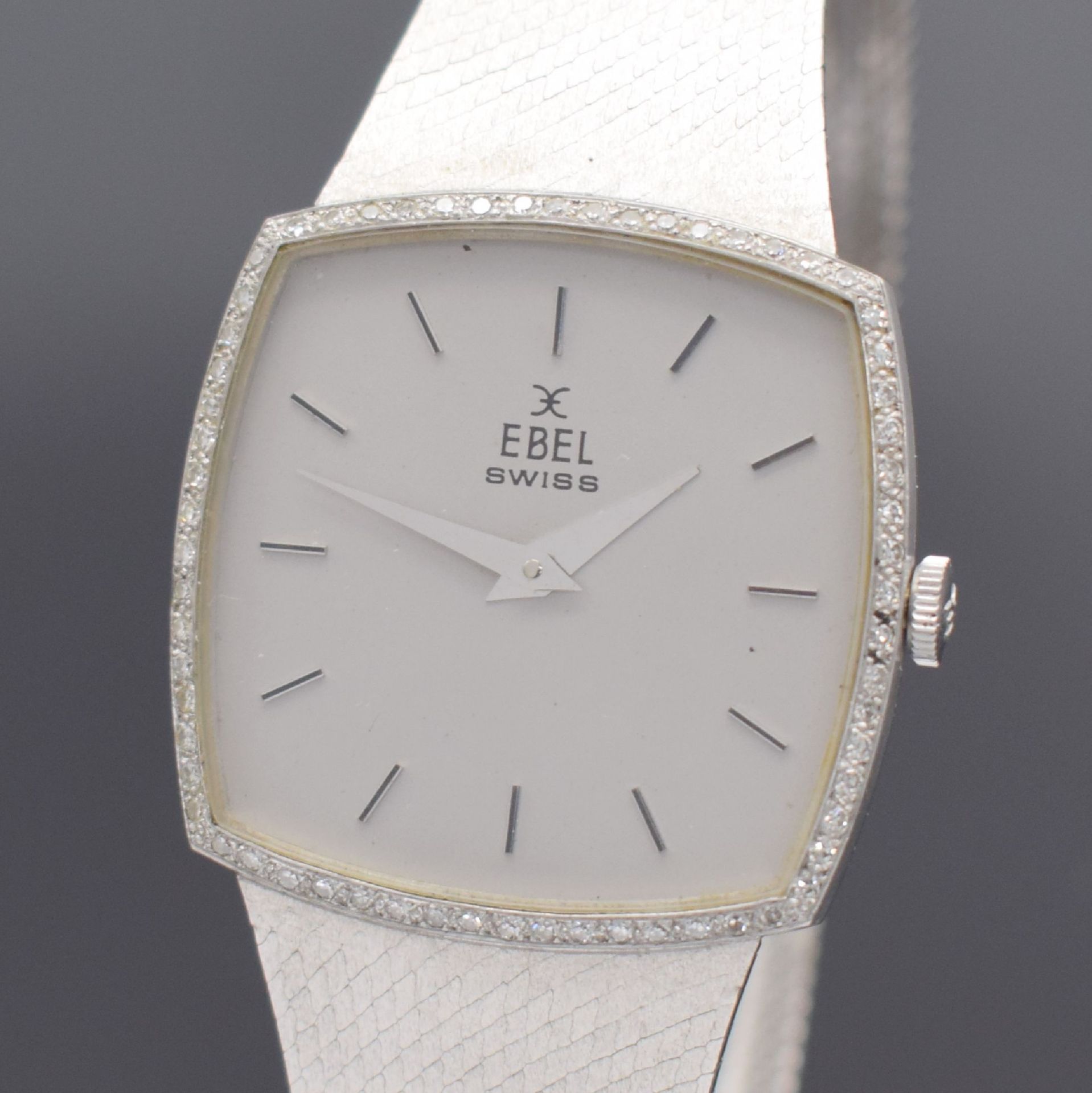 EBEL Herrenarmbanduhr in WG 750/000 Referenz 8107 B, - Bild 2 aus 8