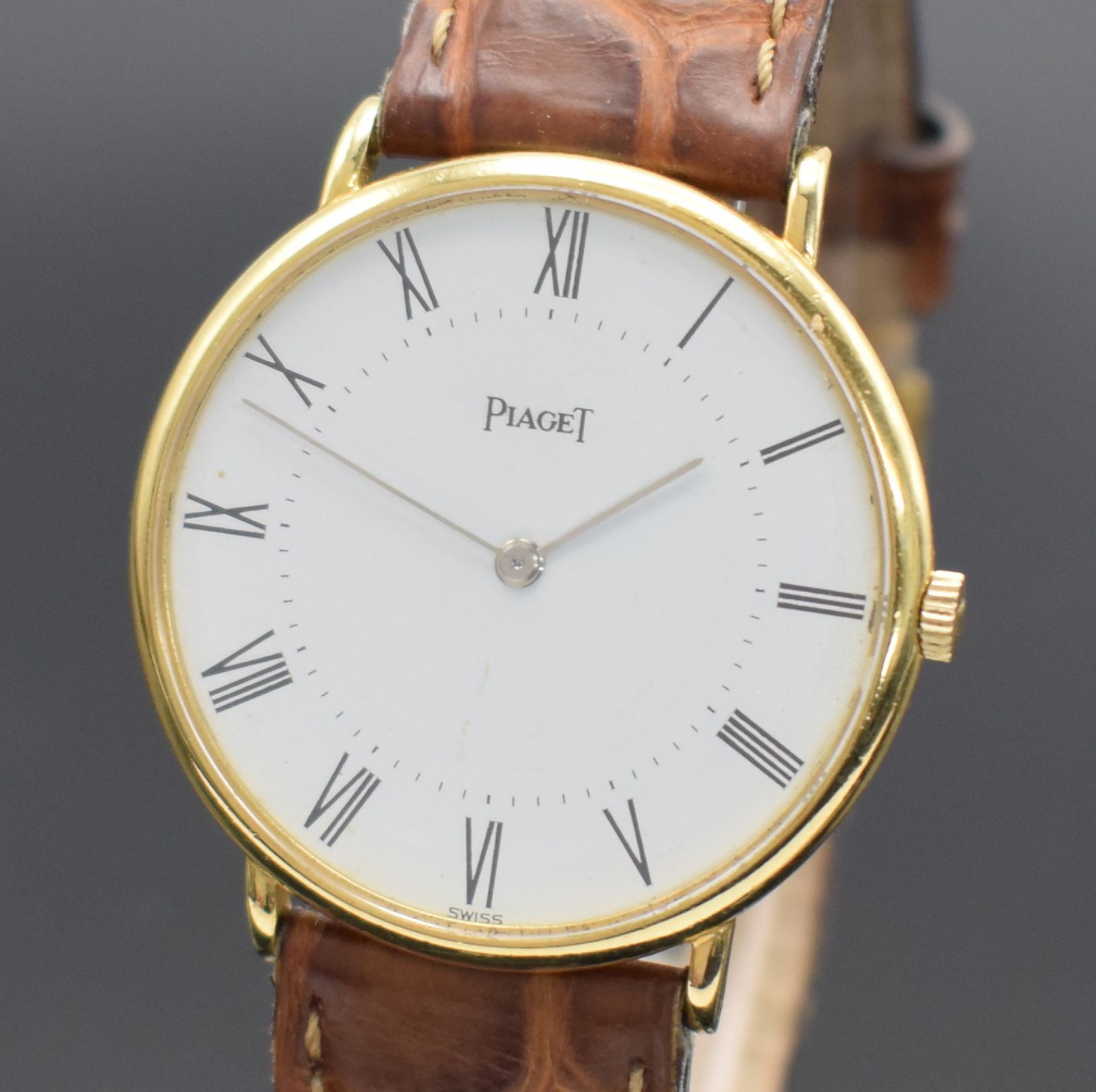 PIAGET Armbanduhr in GG 750/000 Referenz 9035, - Bild 2 aus 7