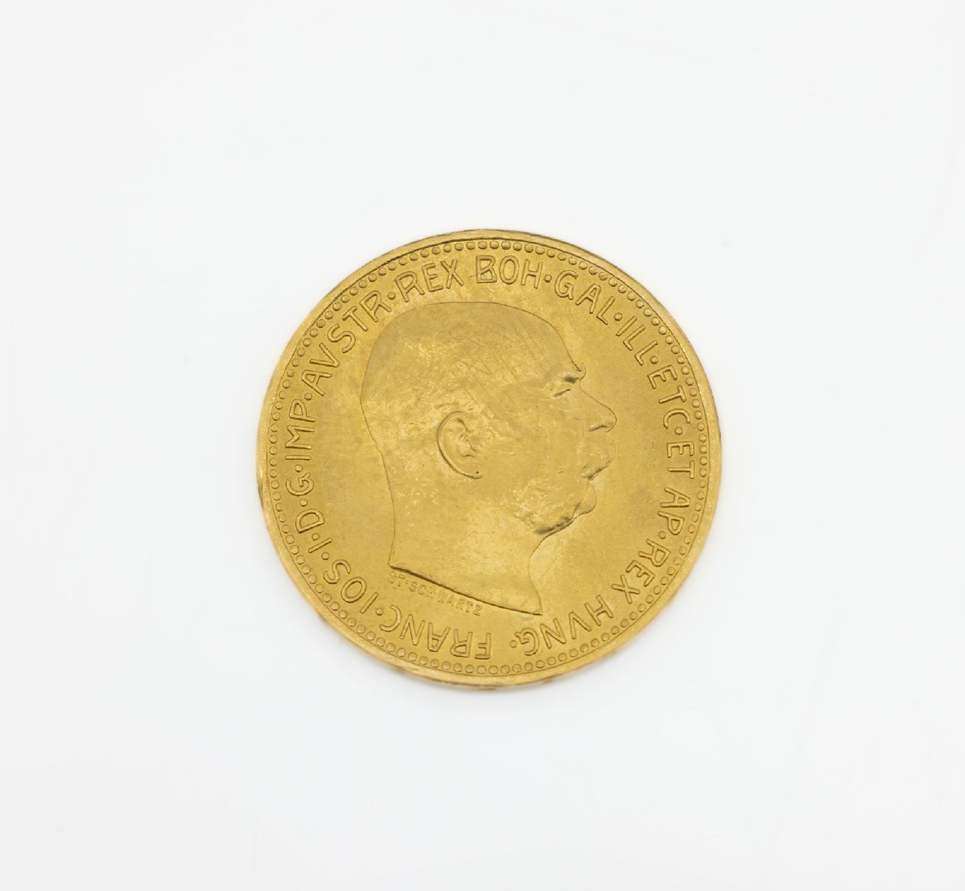 Goldmünze, 20 KRONEN, Österreich-Ungarn, 1915, Franz