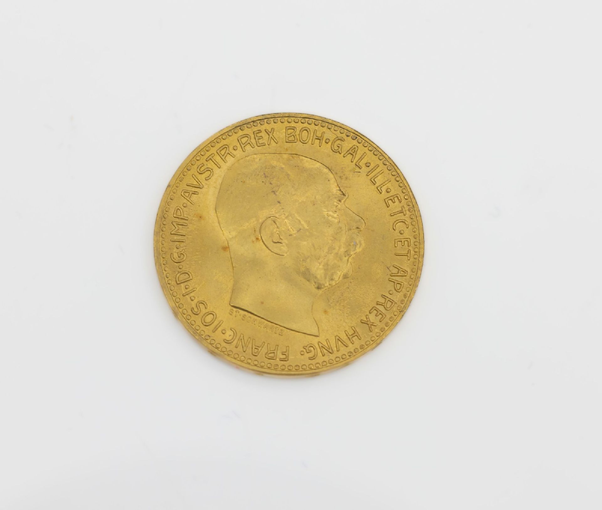 Goldmünze, 20 Kronen, Österreich-Ungarn, 1915, Franz