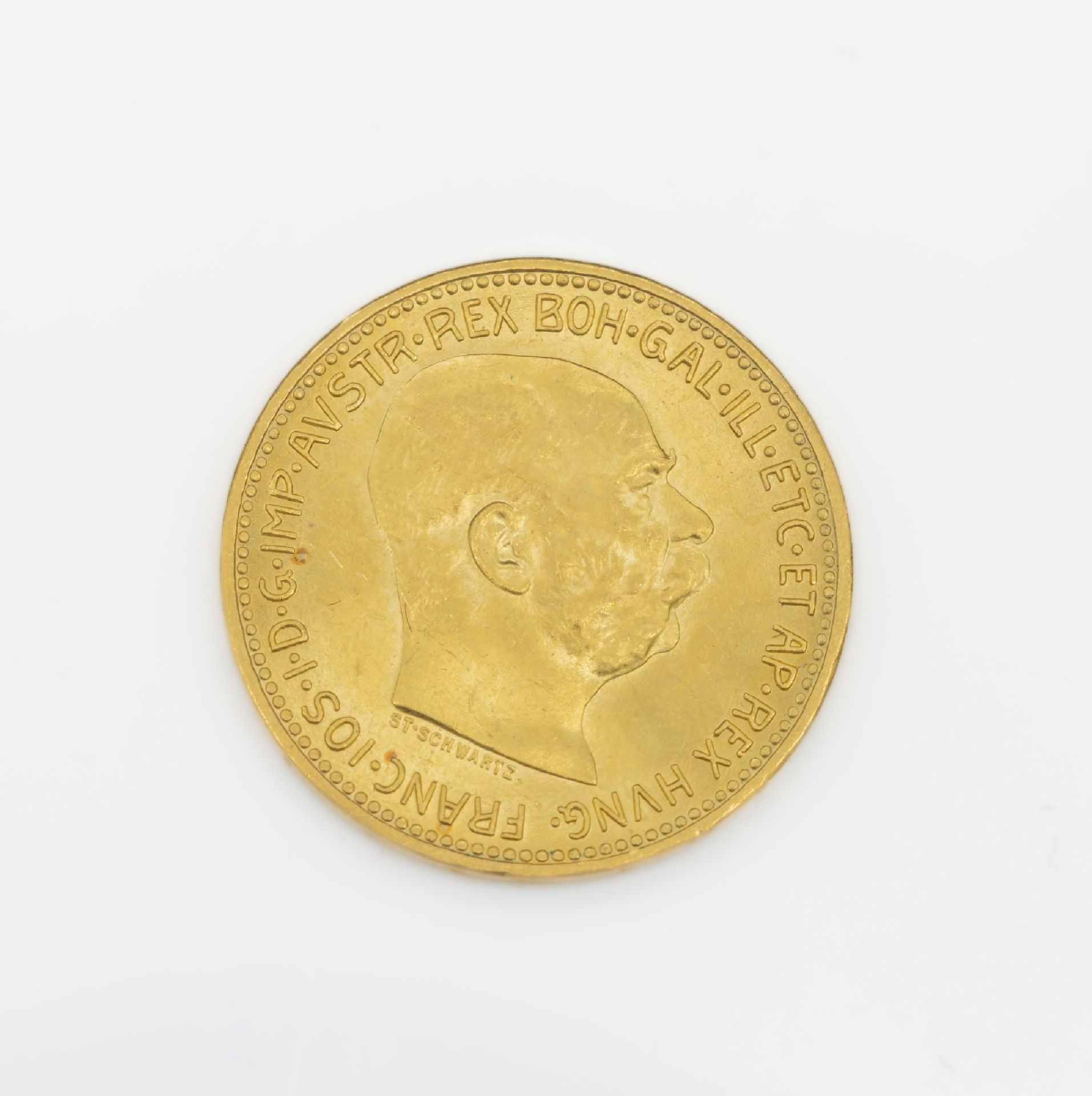 Goldmünze, 20 Kronen, Österreich-Ungarn, 1915,  Franz