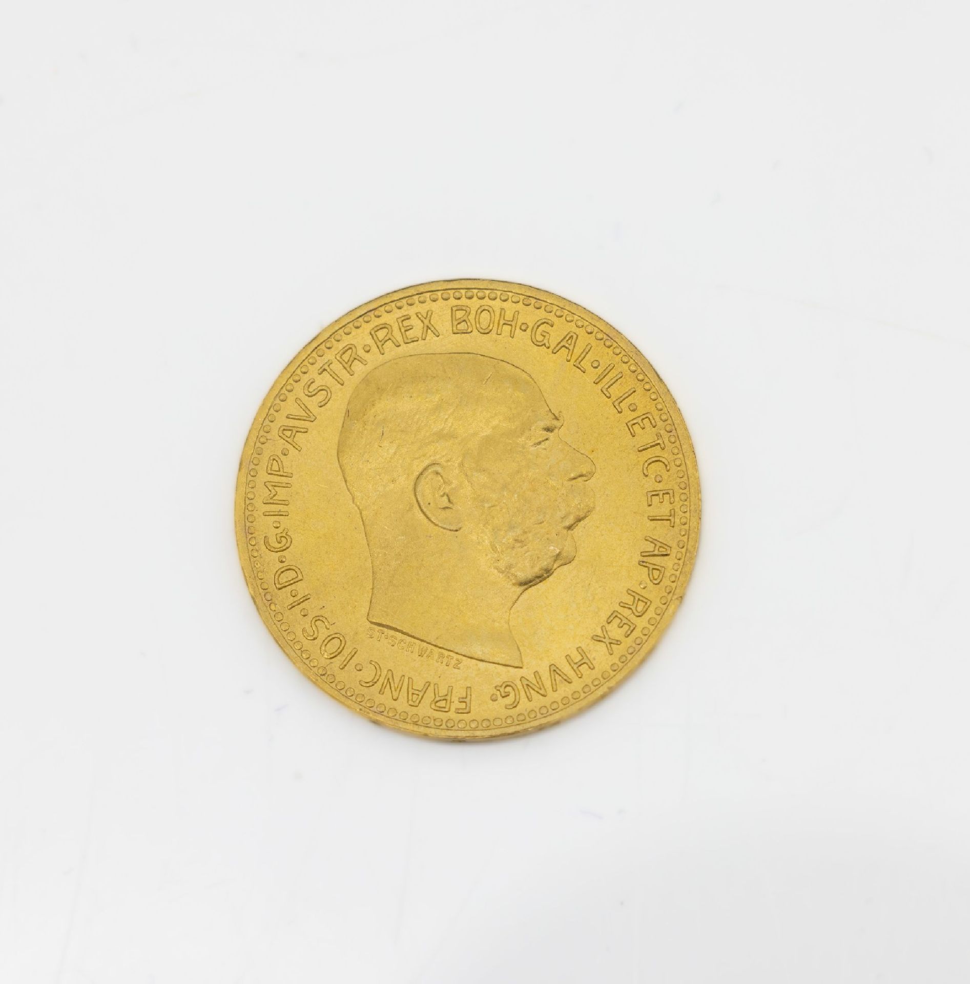 Goldmünze, 20 Kronen, Österreich-Ungarn, 1915,  Franz