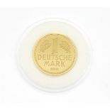 Goldmünze, 1 Deutsche Mark, Deutschland 2001,   sogen.
