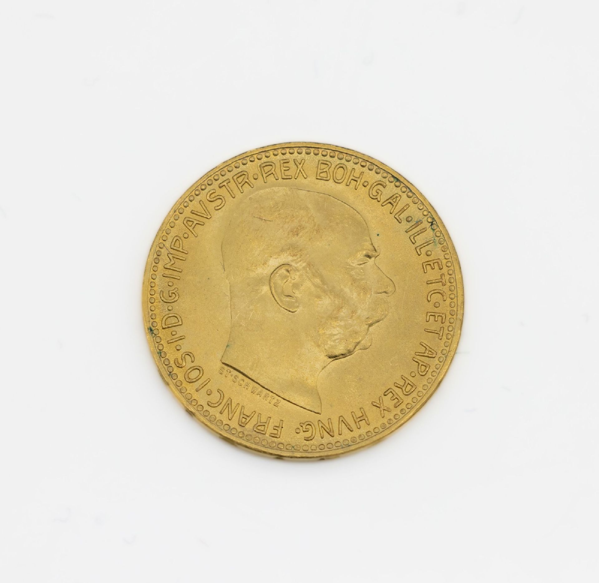 Goldmünze, 20 Kronen, Österreich-Ungarn, 1915,  Franz