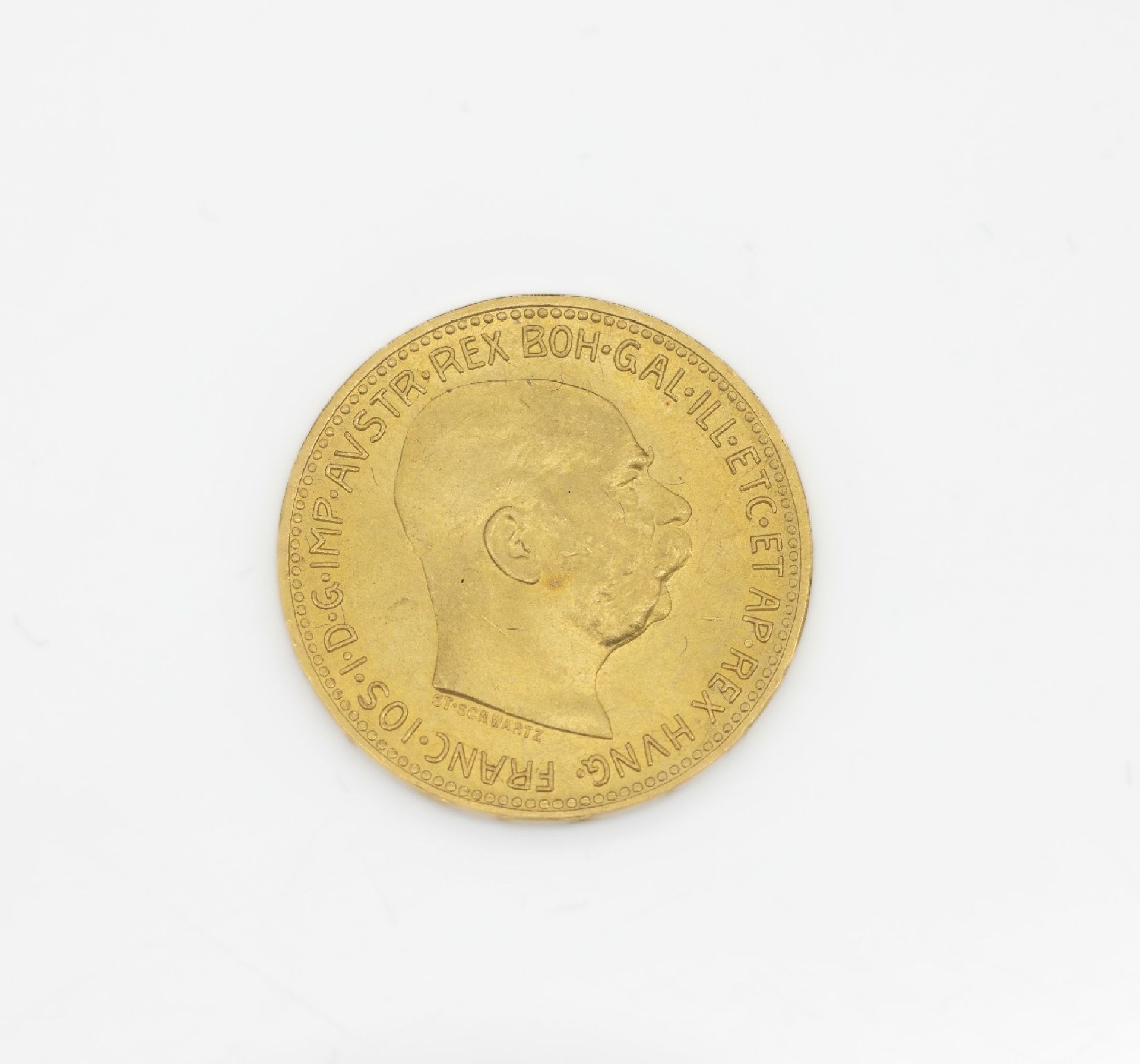 Goldmünze, 20 Kronen, Österreich-Ungarn, 1915,  Franz