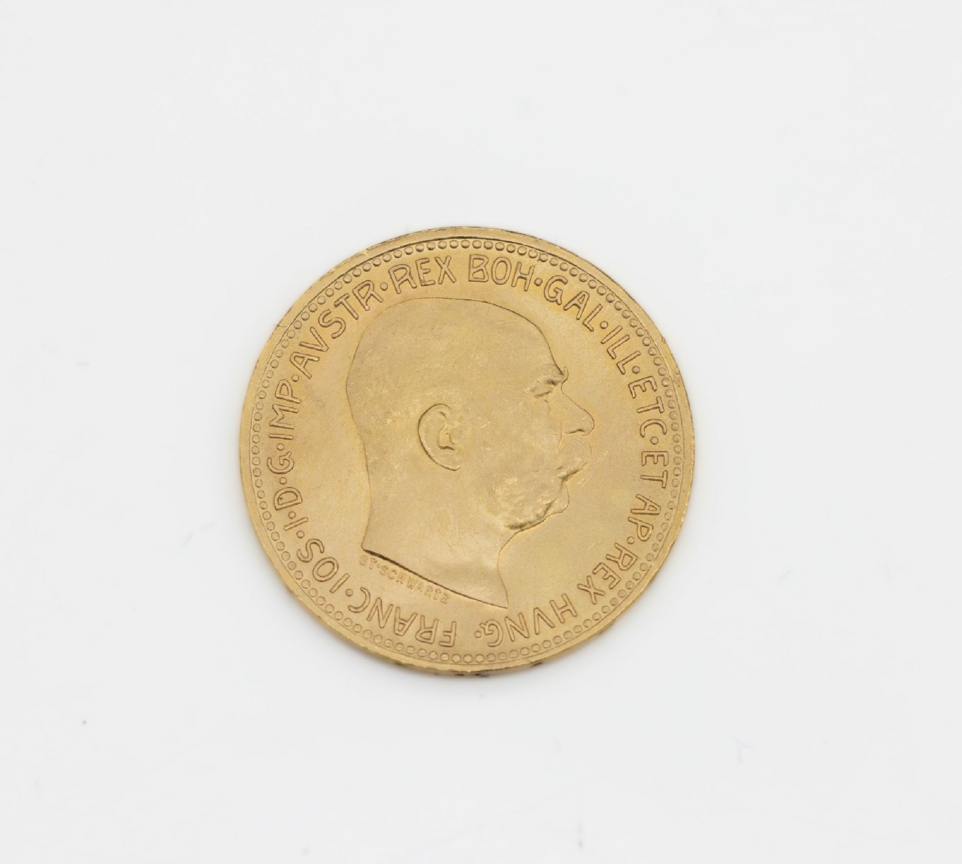 Goldmünze, 20 Kronen, Österreich-Ungarn, 1915,  Franz