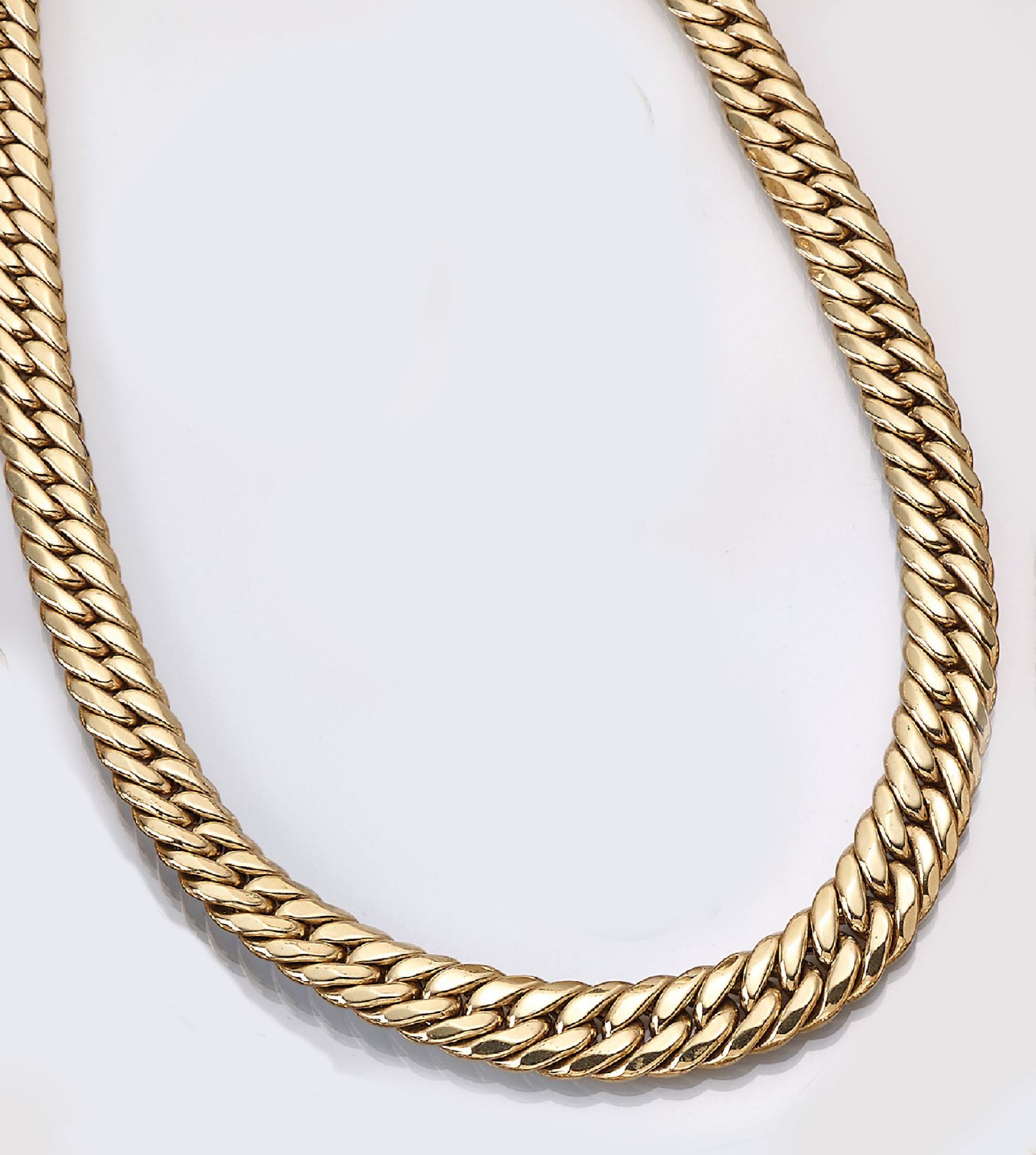 14 kt Gold Collier, ca. 48.8 g,   GG