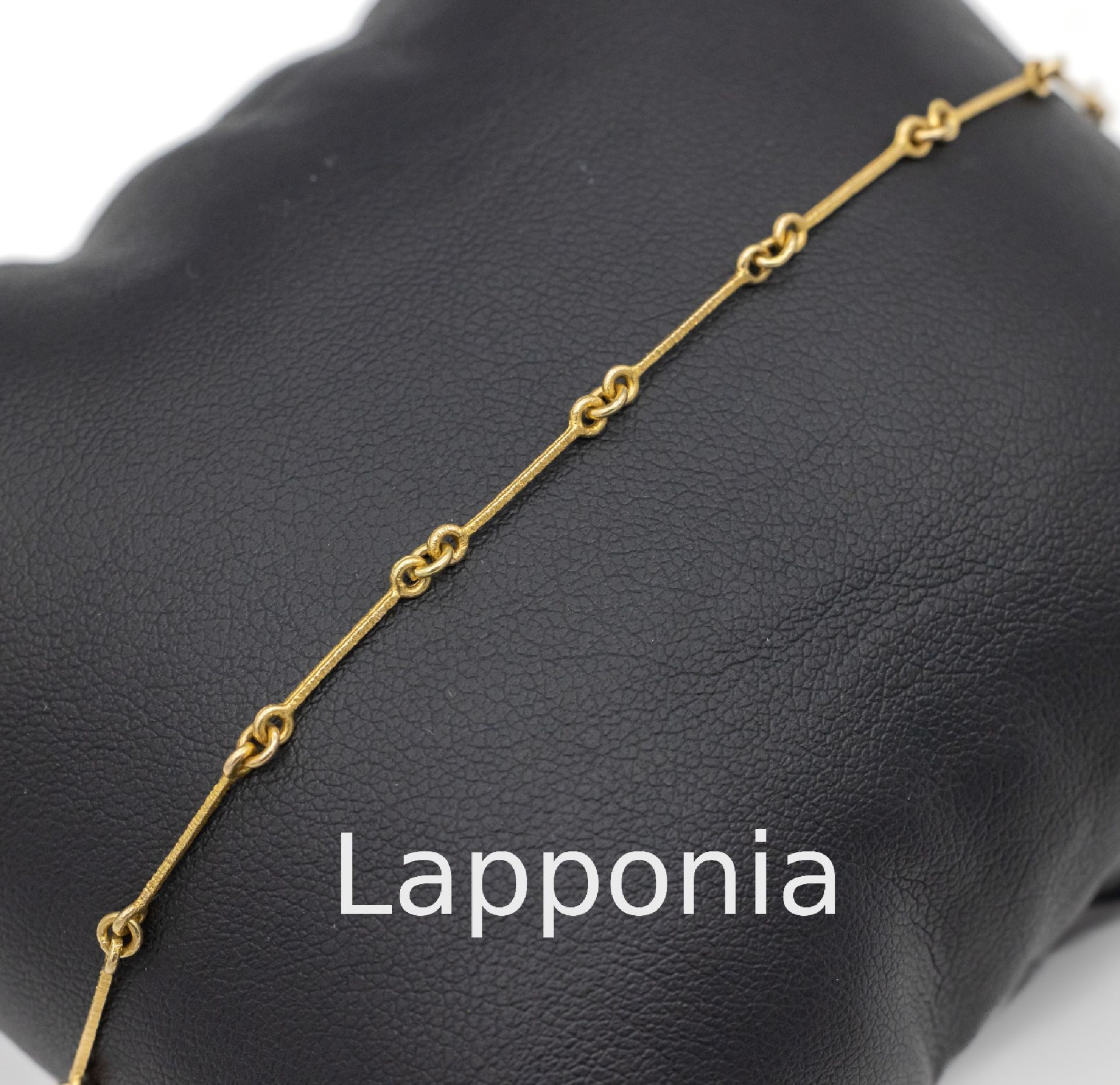 14 kt Gold LAPPONIA Armband, GG 585/000, längliche