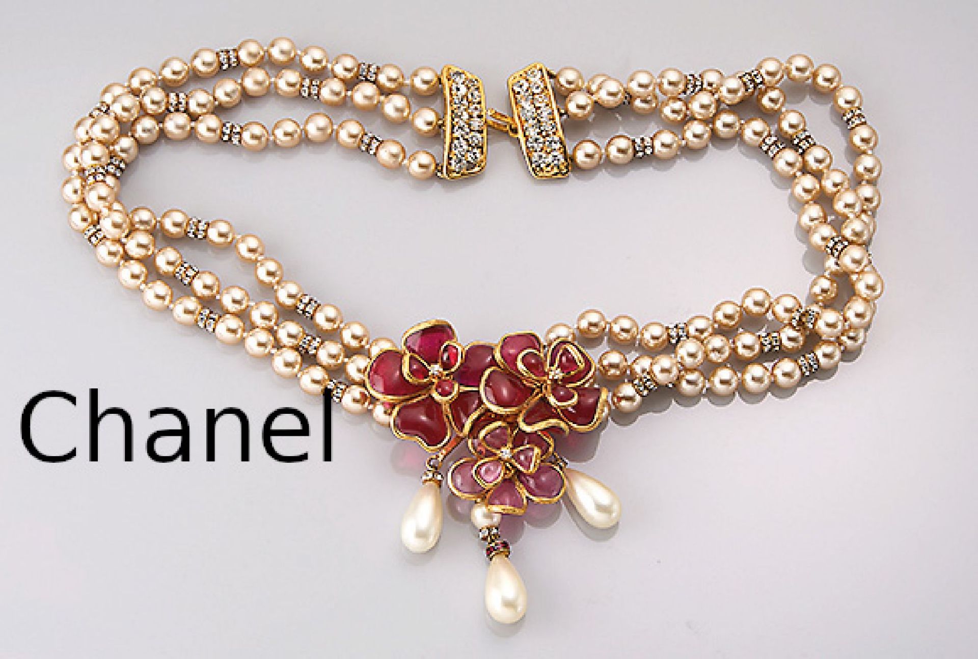 CHANEL-Collier, Frankreich, Maison Gripoix für Haute