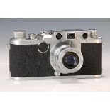 Leica Kamera II c, 1948-51,  Seriennummer 440849, mit