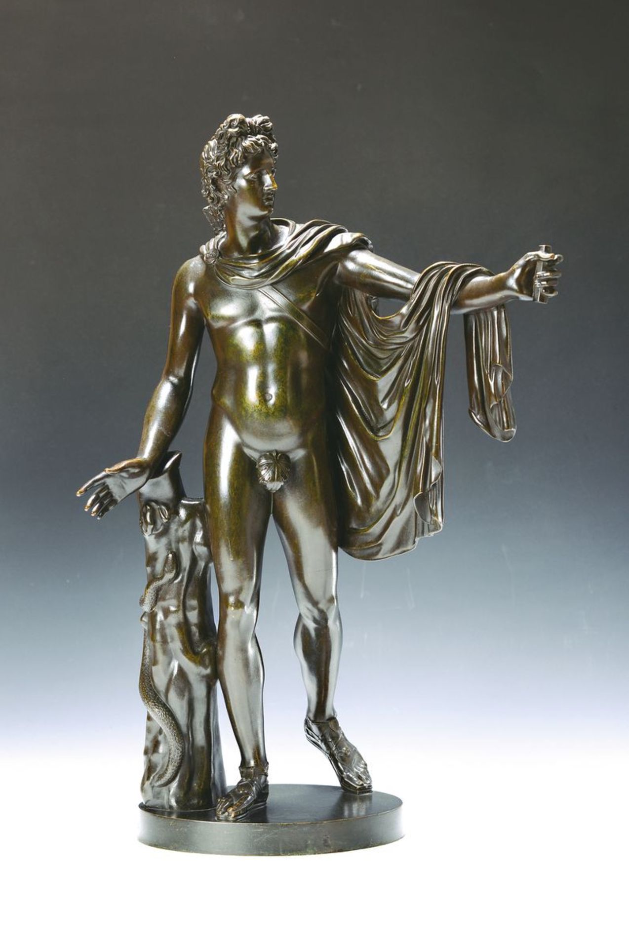 Apollo von Belvedere, deutsch, um 1900-1910, nach dem