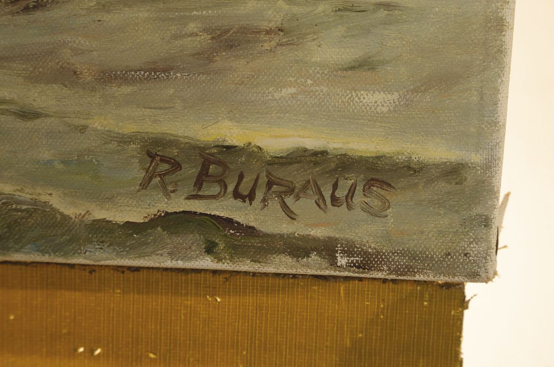 R. Buraus, Maler der Mitte des 20. Jh.,  Blick in den - Bild 2 aus 3
