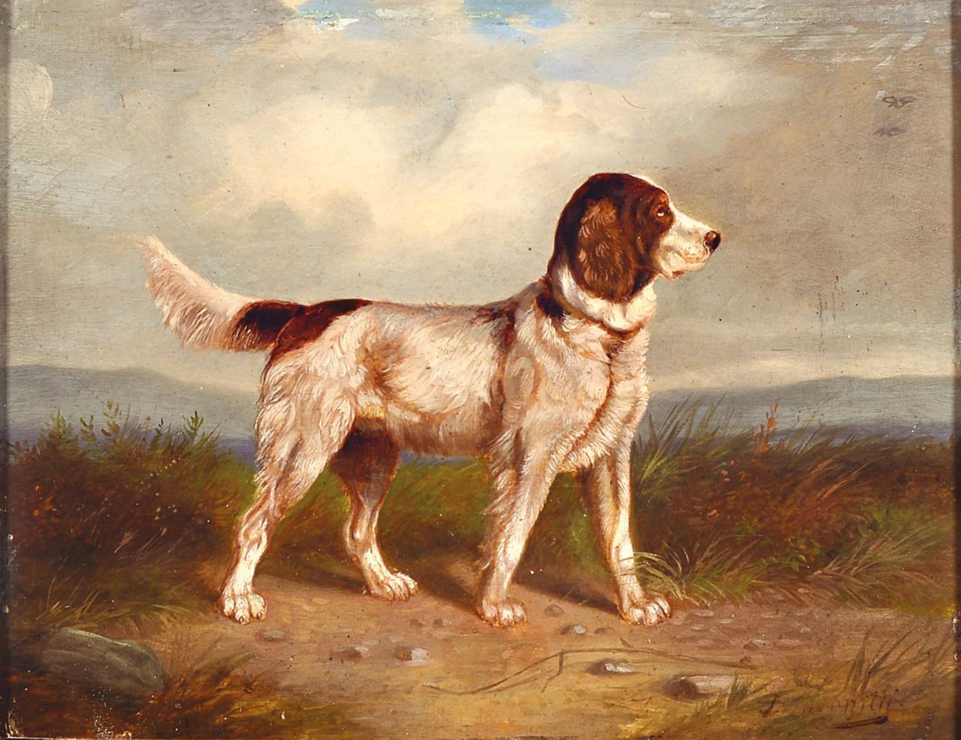 J. Havenith, englischer Tiermaler des 19. Jh.,