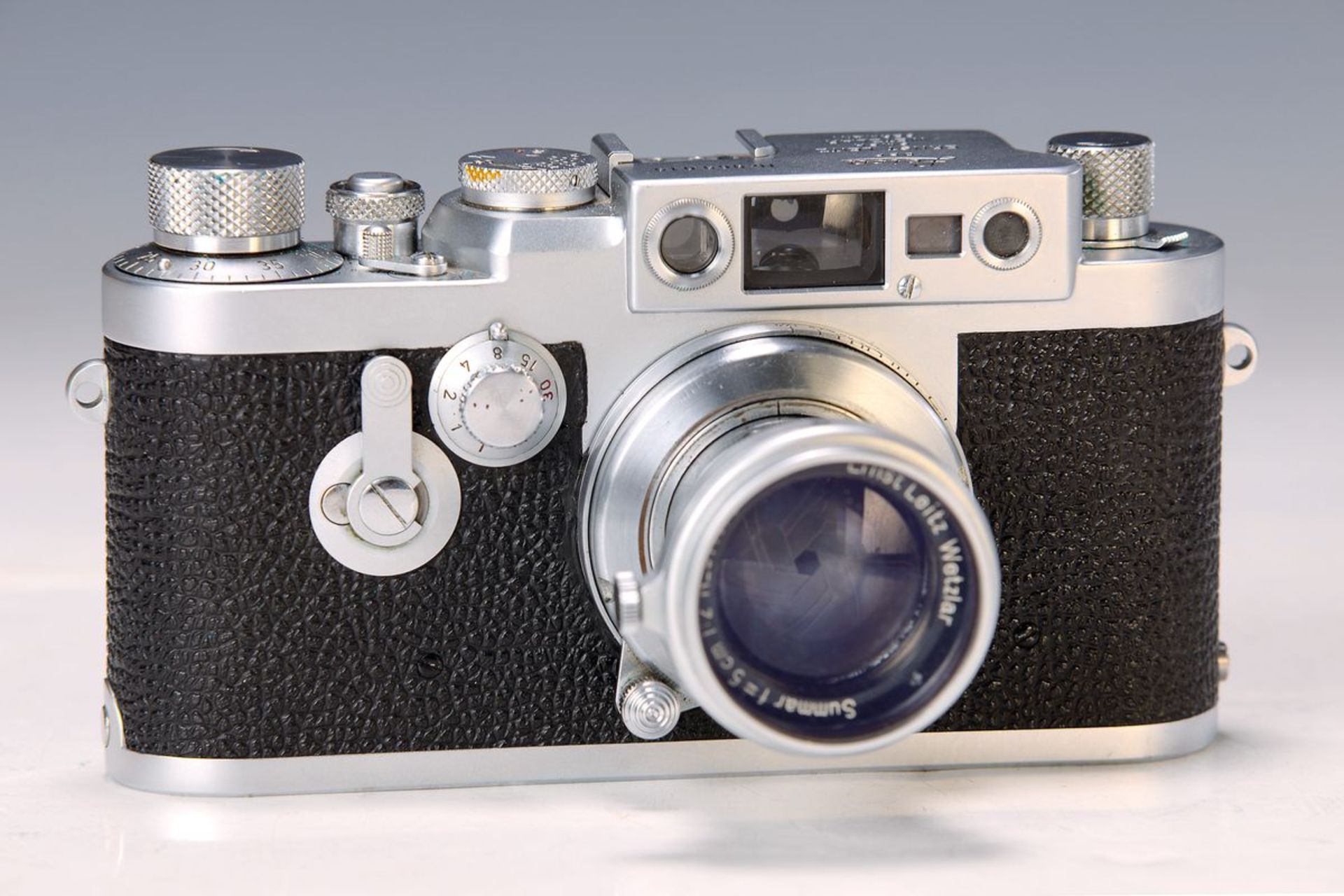 Leica IIIg, Bj. 1959, Nr. 969019, mit Objektiv Summar 1:2