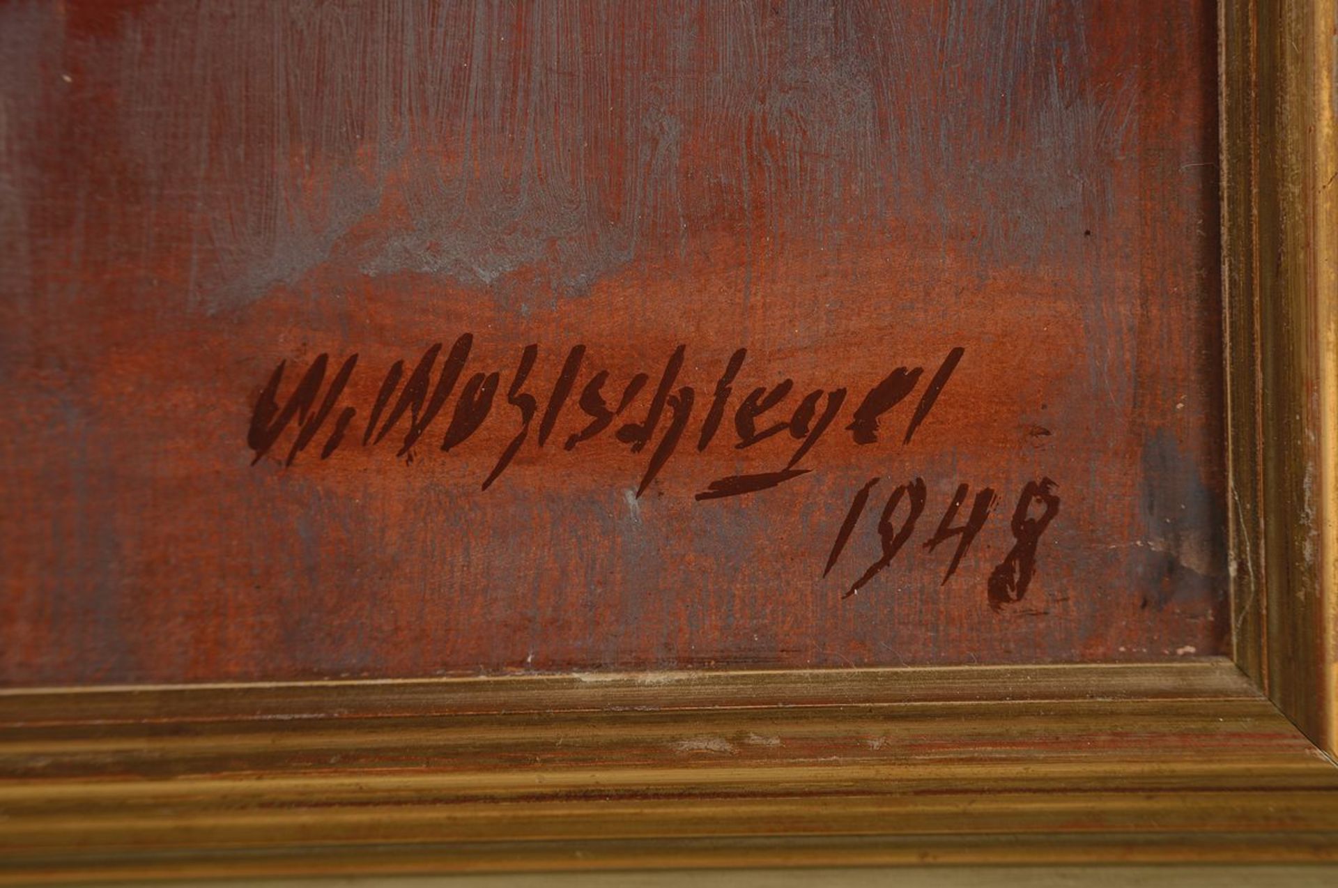 Walter Wohlschlegel, 1907 Lörrach - 1999 Freiburg, - Image 2 of 3