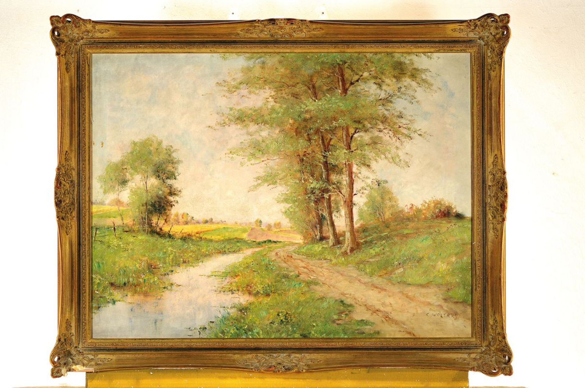 Clemens Wolters, 1875-1955 Recklinghausen,  Sommerliche - Bild 3 aus 3